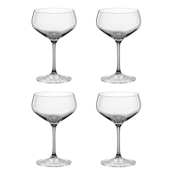 Perfect Serve Champagneglas 24cl , 4-pack, klar