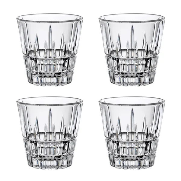 Perfect Serve Espressoglas, 4-pack, klar