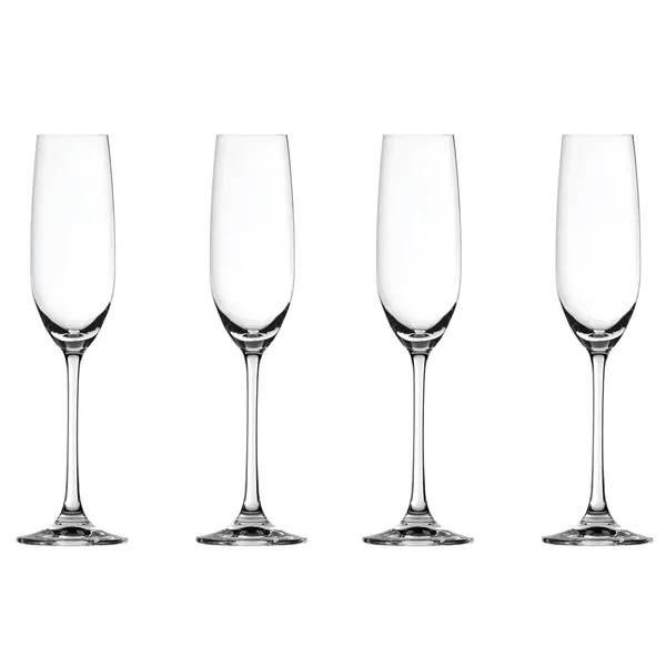 Salute Champagneglas 21cl, 4-pack, klar