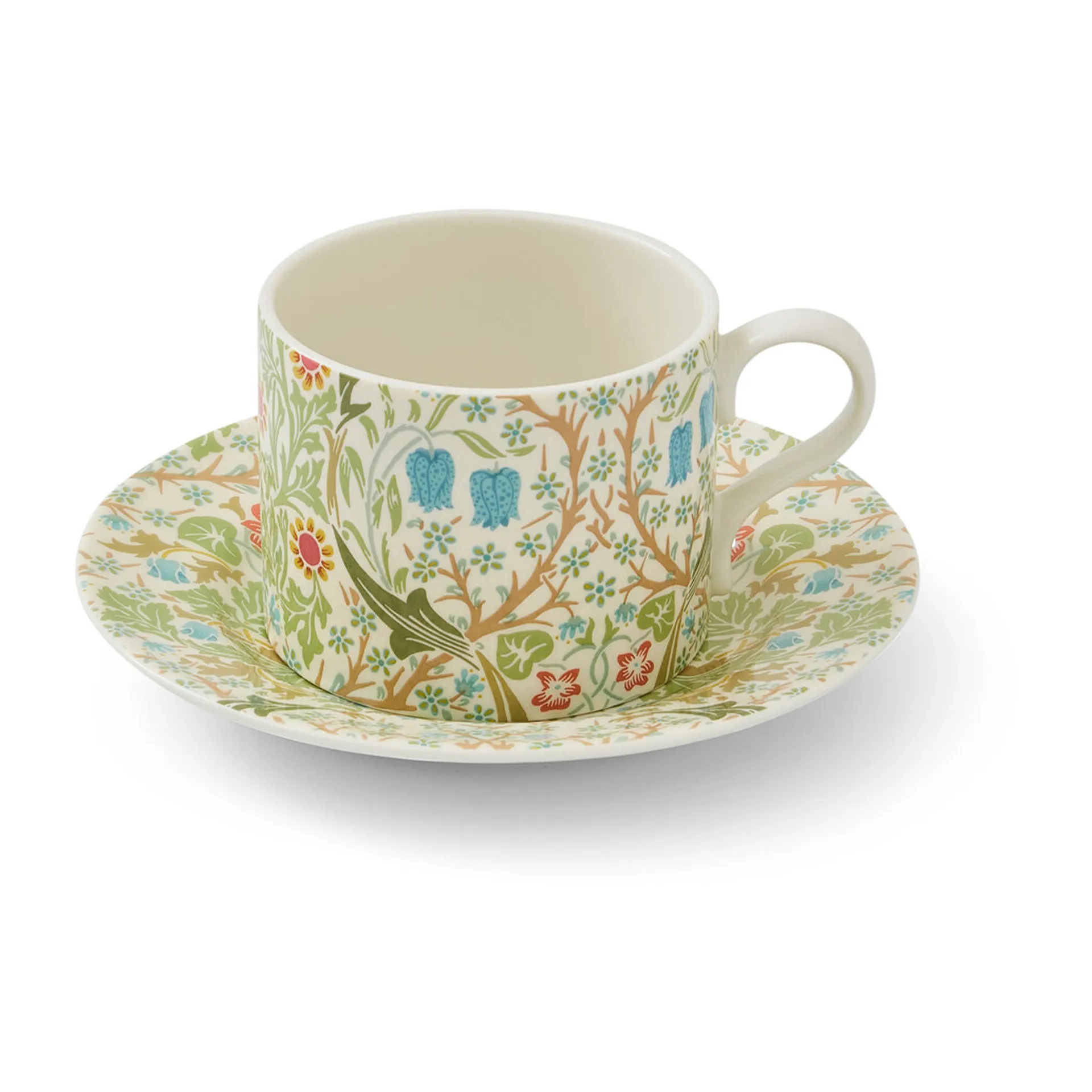 Spode Blackthorn tekopp med sk&aring;l 28 cl Multi