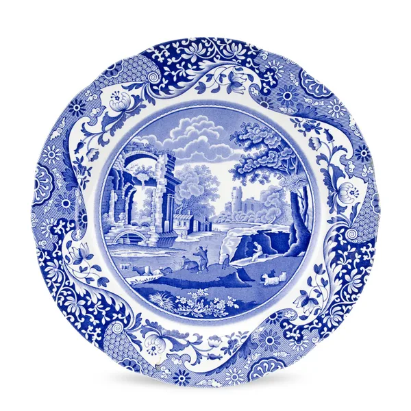 Blue Italian buffefat, Ø 30 cm
