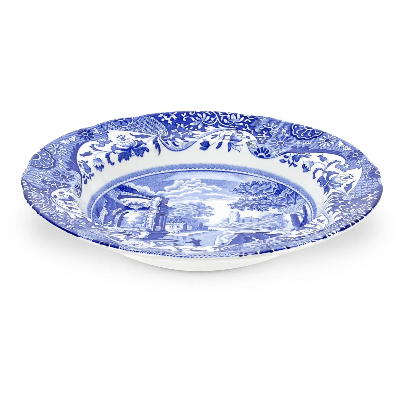Spode Blue Italian djup tallrik &Oslash; 23 cm