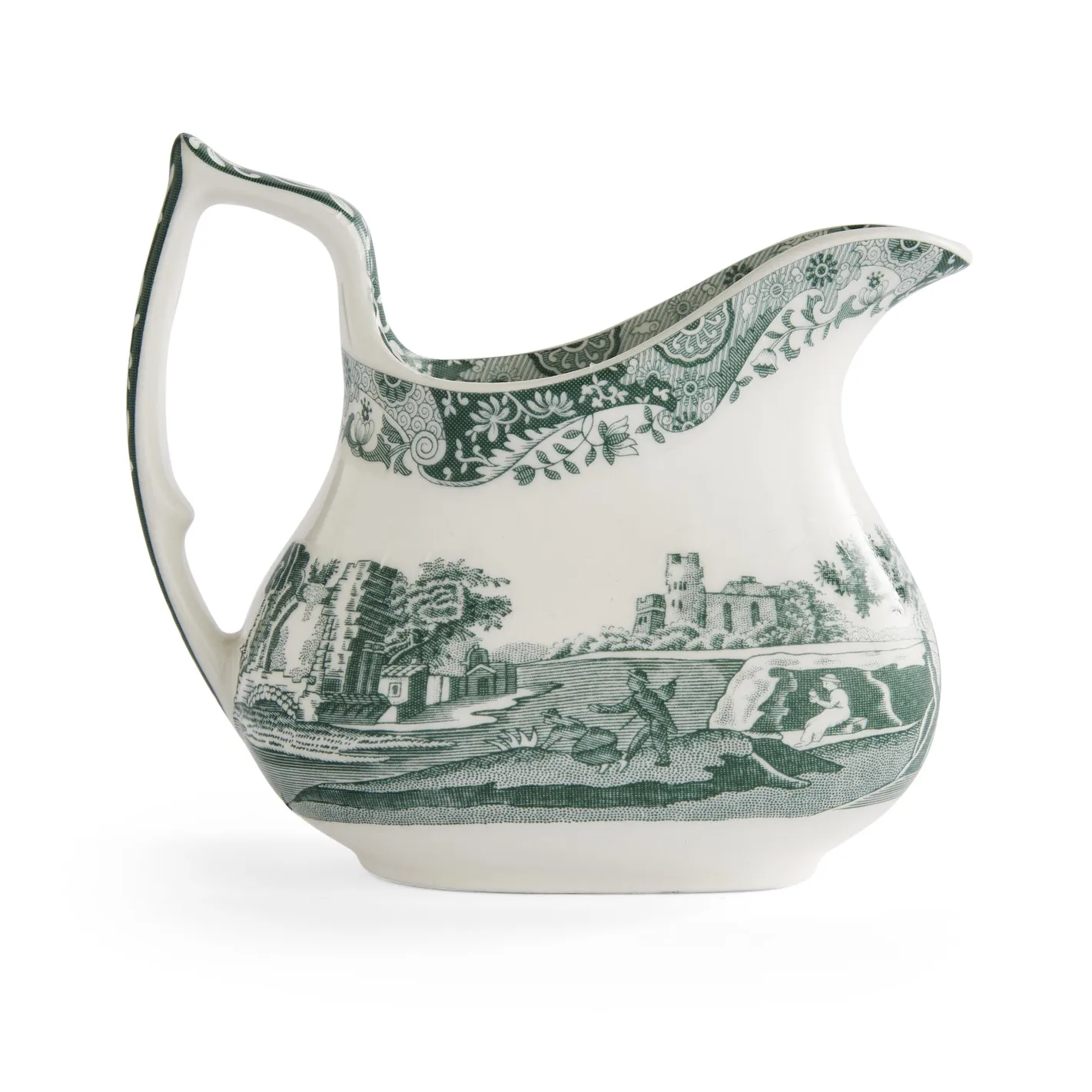 Spode Heritage Green Italian flødekande Grøn, 0,22 l