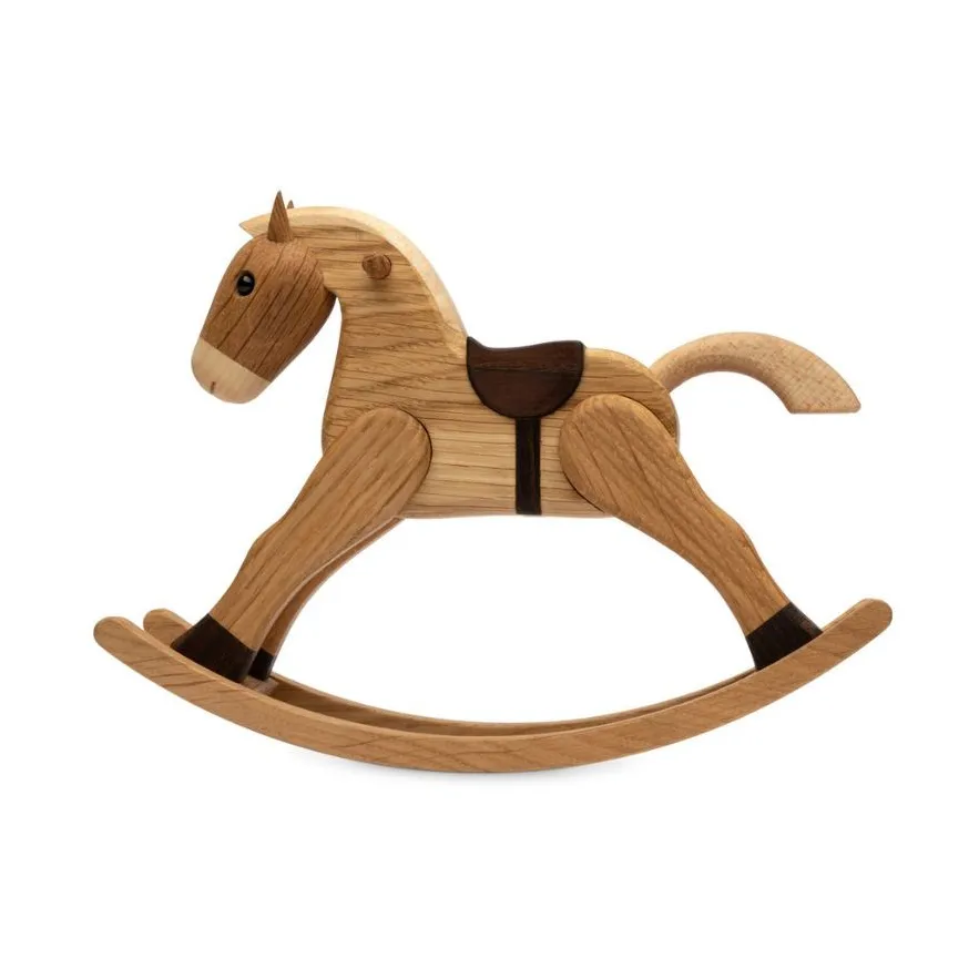 Spring Copenhagen Décoration The Rocking Horse 13,5 cm Chêne, 13,5 cm