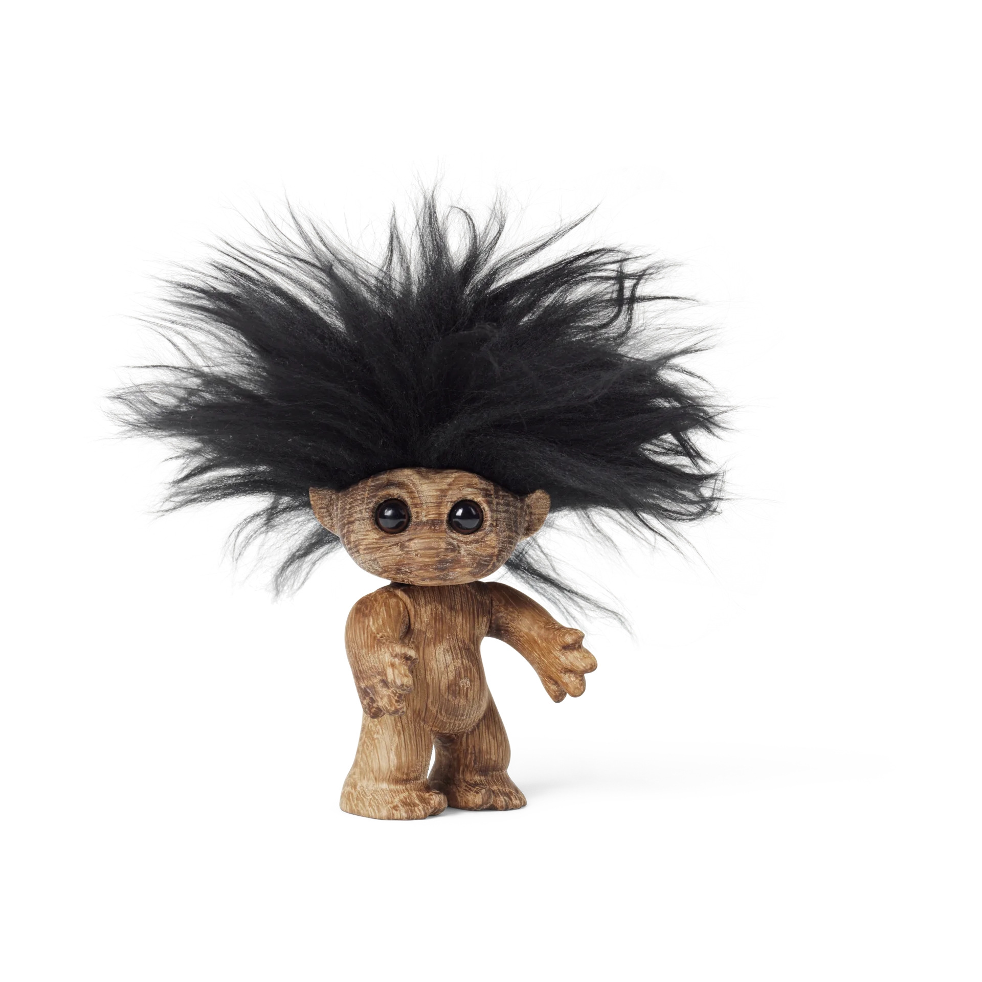Spring Copenhagen Décoration Troll porte-bonheur 9 cm Chêne