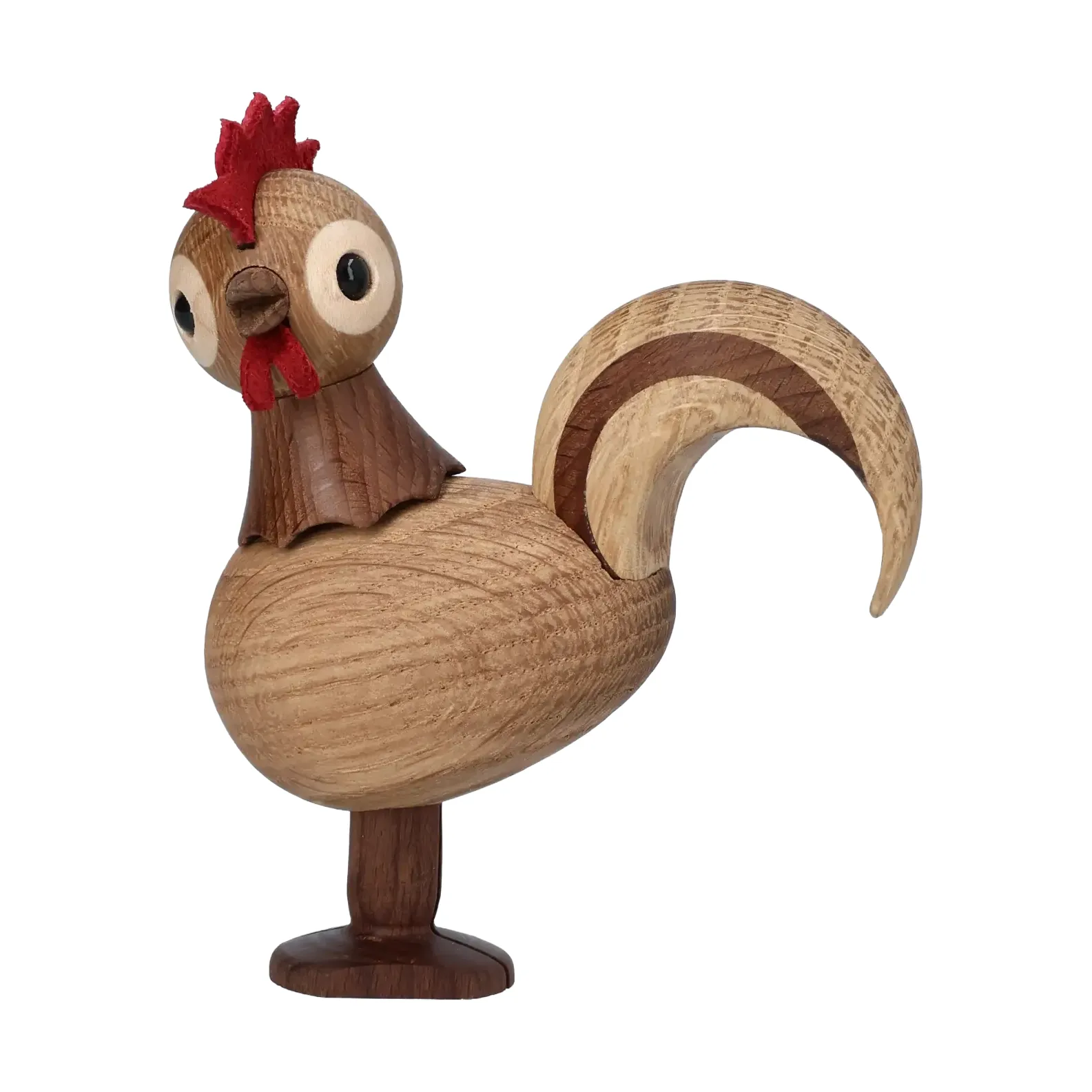 Spring Copenhagen Figurine coq Rise Beige, 4,2x12x10,5 cm