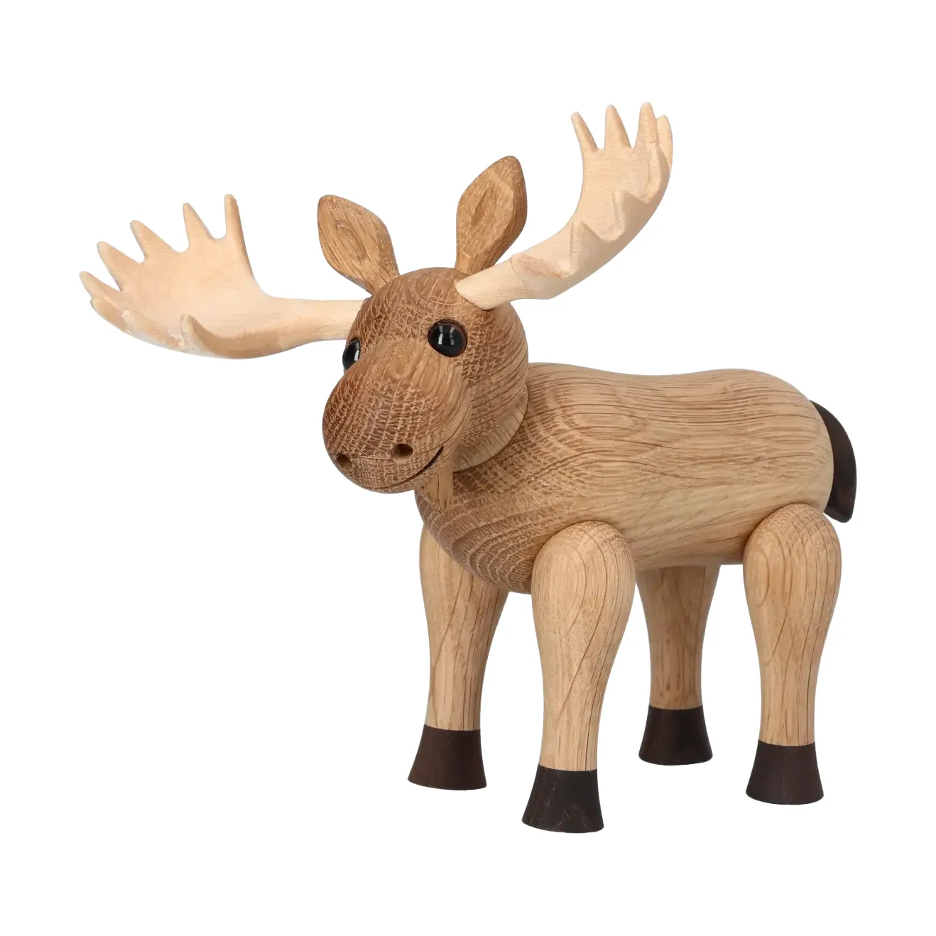 Spring Copenhagen Figurine élan Harald beige, 15,5x13x14 cm