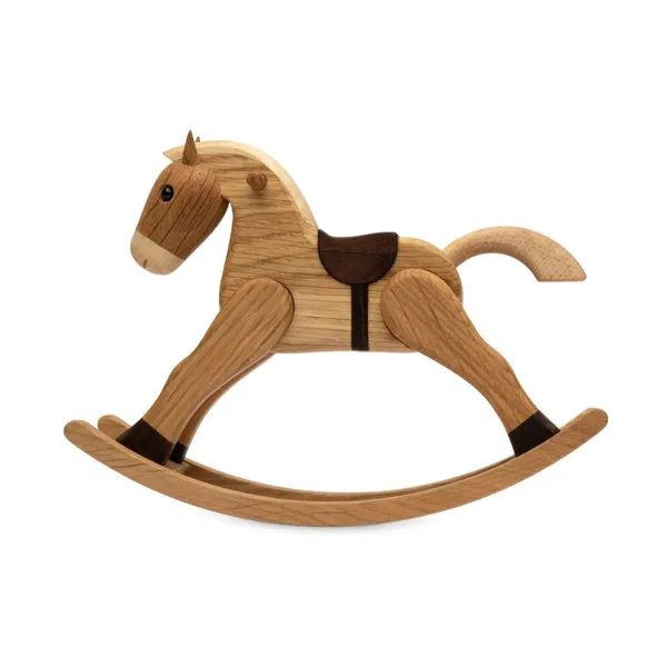 The Rocking Horse dekoration, Ek, 13,5 cm