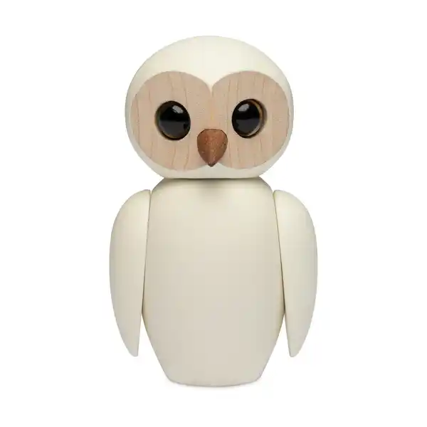Wise uggla dekoration 7 cm