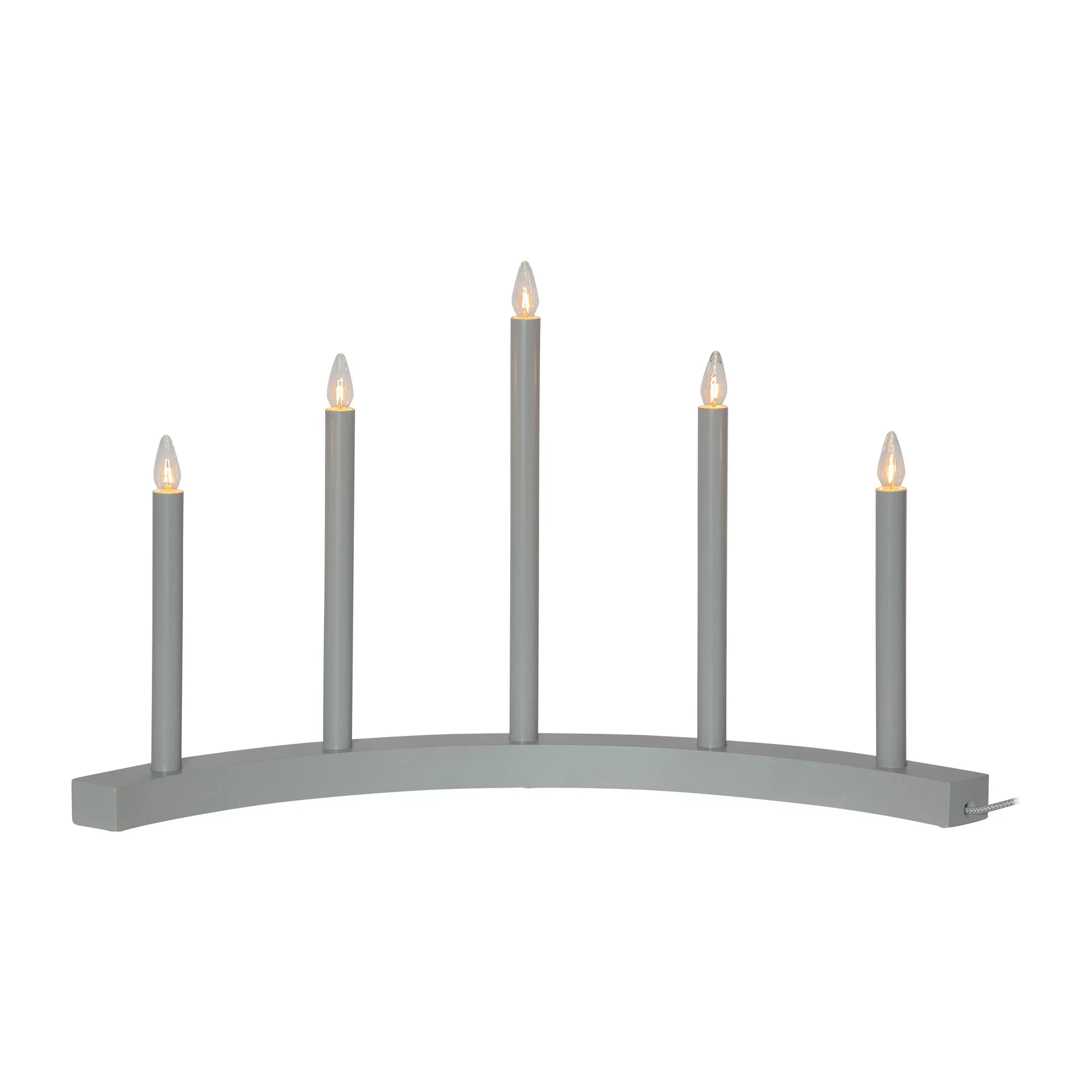 Star Trading Bougeoir de l'avent Accent Gris