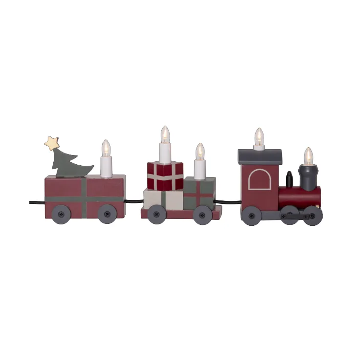 Star Trading Bougeoir de l'Avent Christmas train Multi