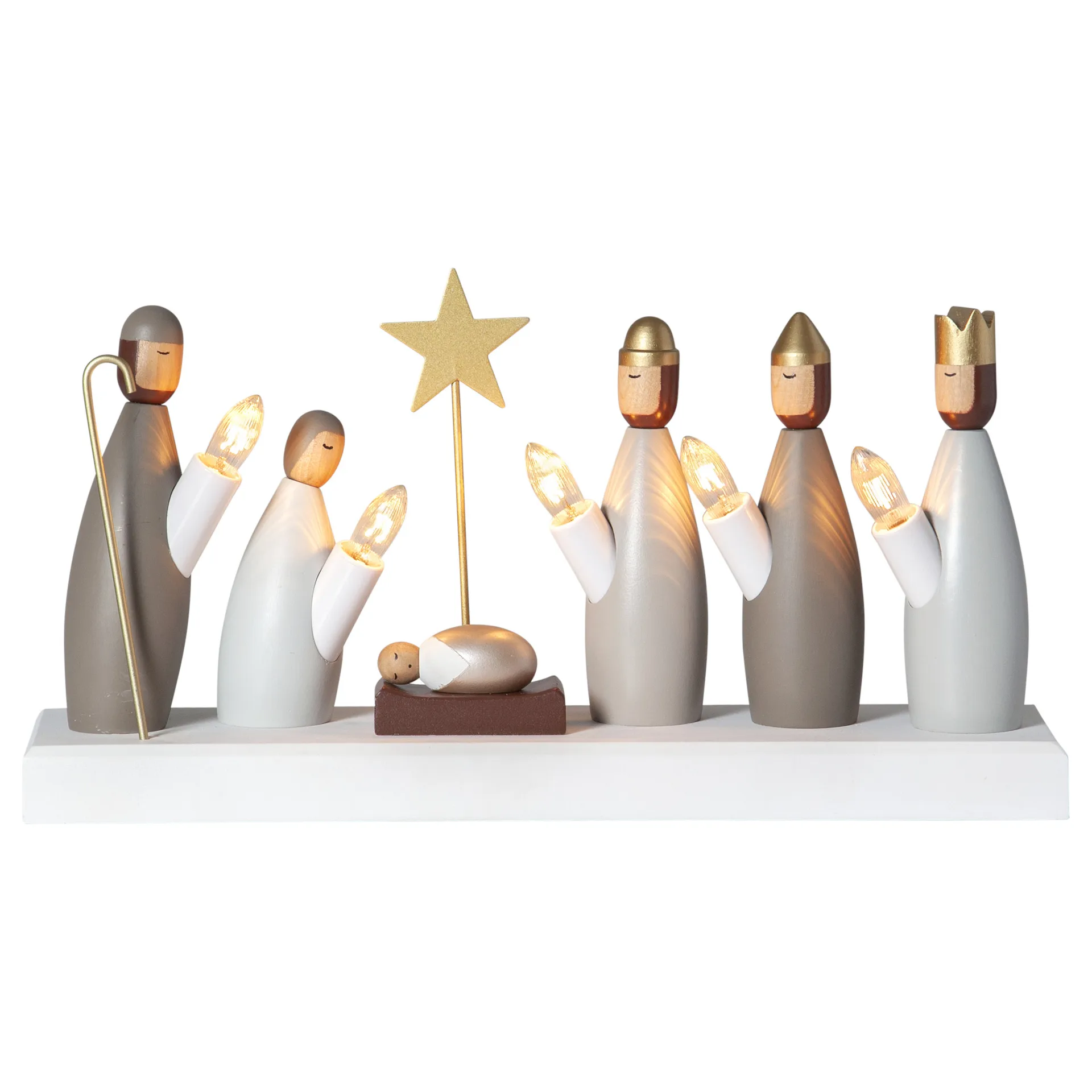 Star Trading Bougeoir de l'avent Krubba Multi