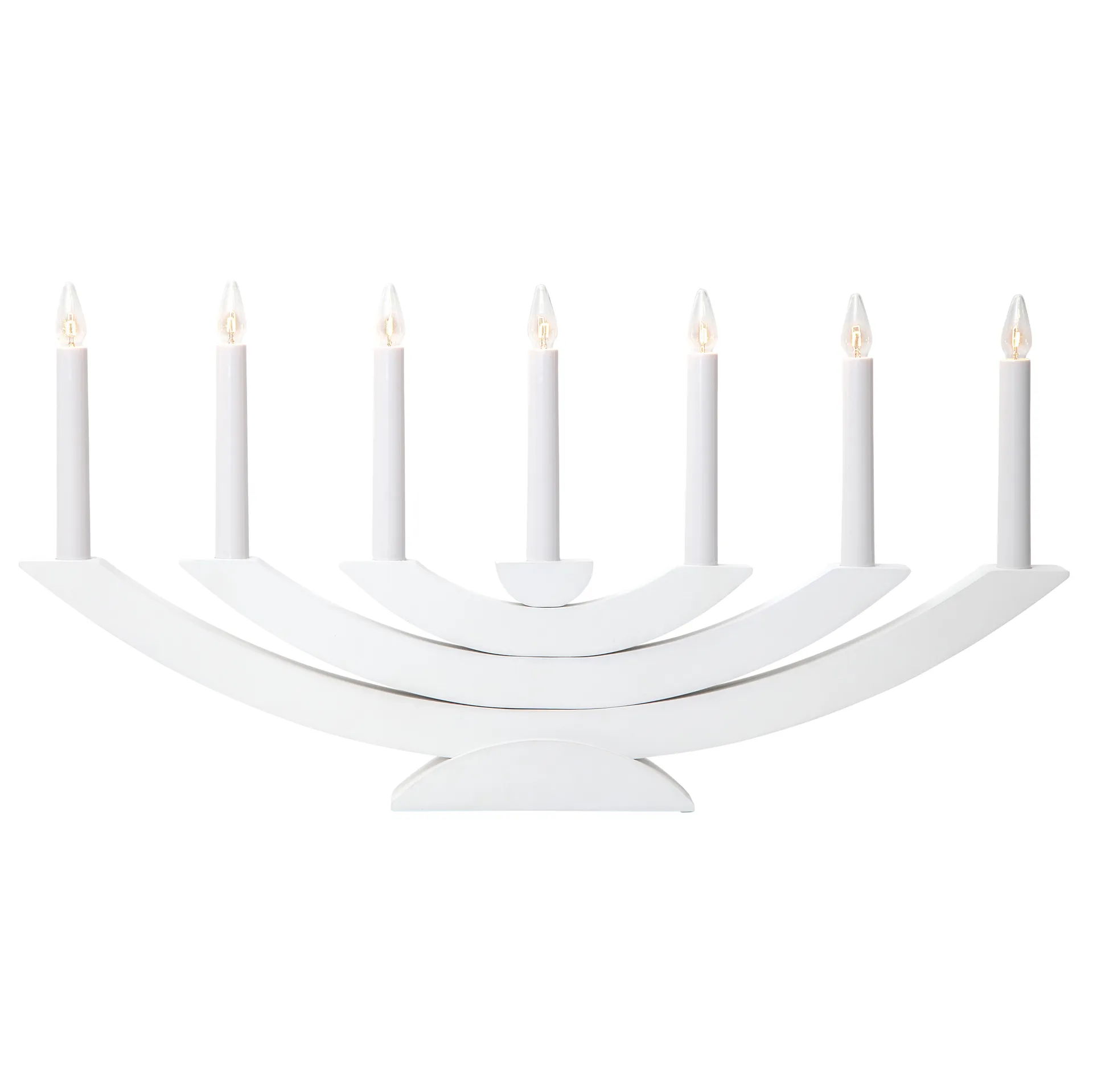 Star Trading Bougeoir de l'avent Navida Blanc