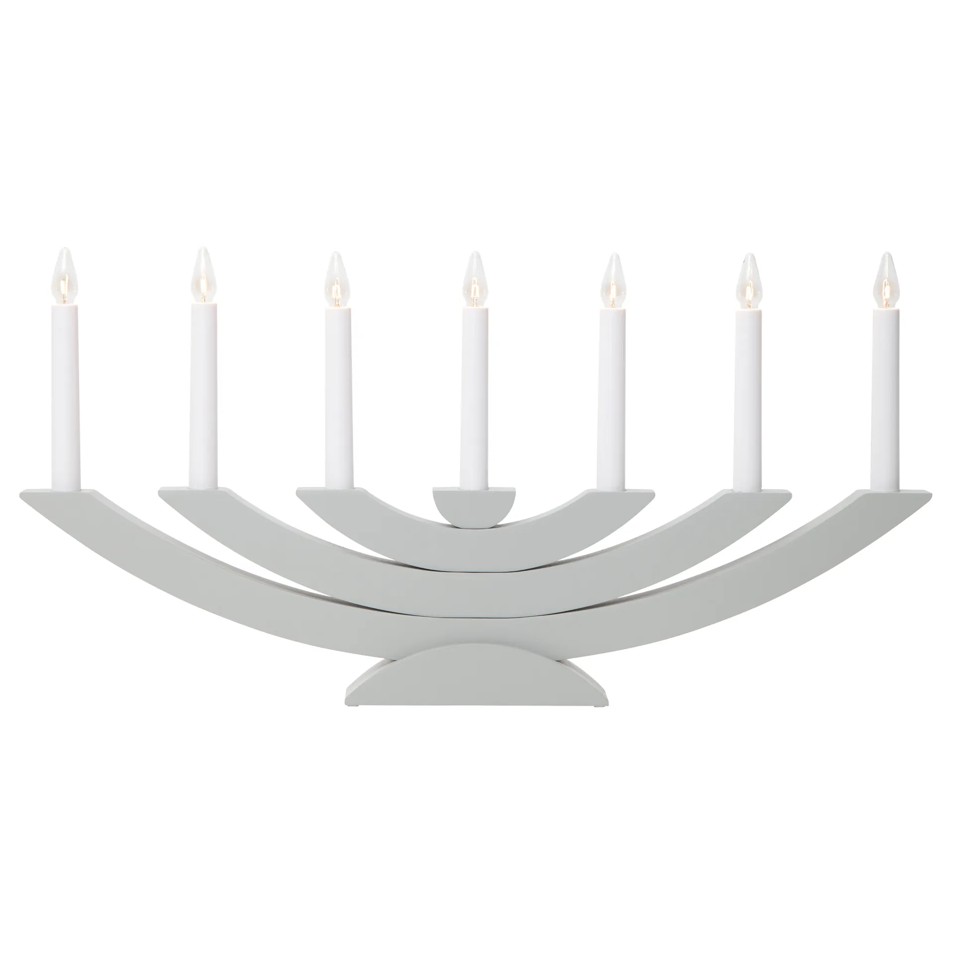Star Trading Bougeoir de l'avent Navida Gris