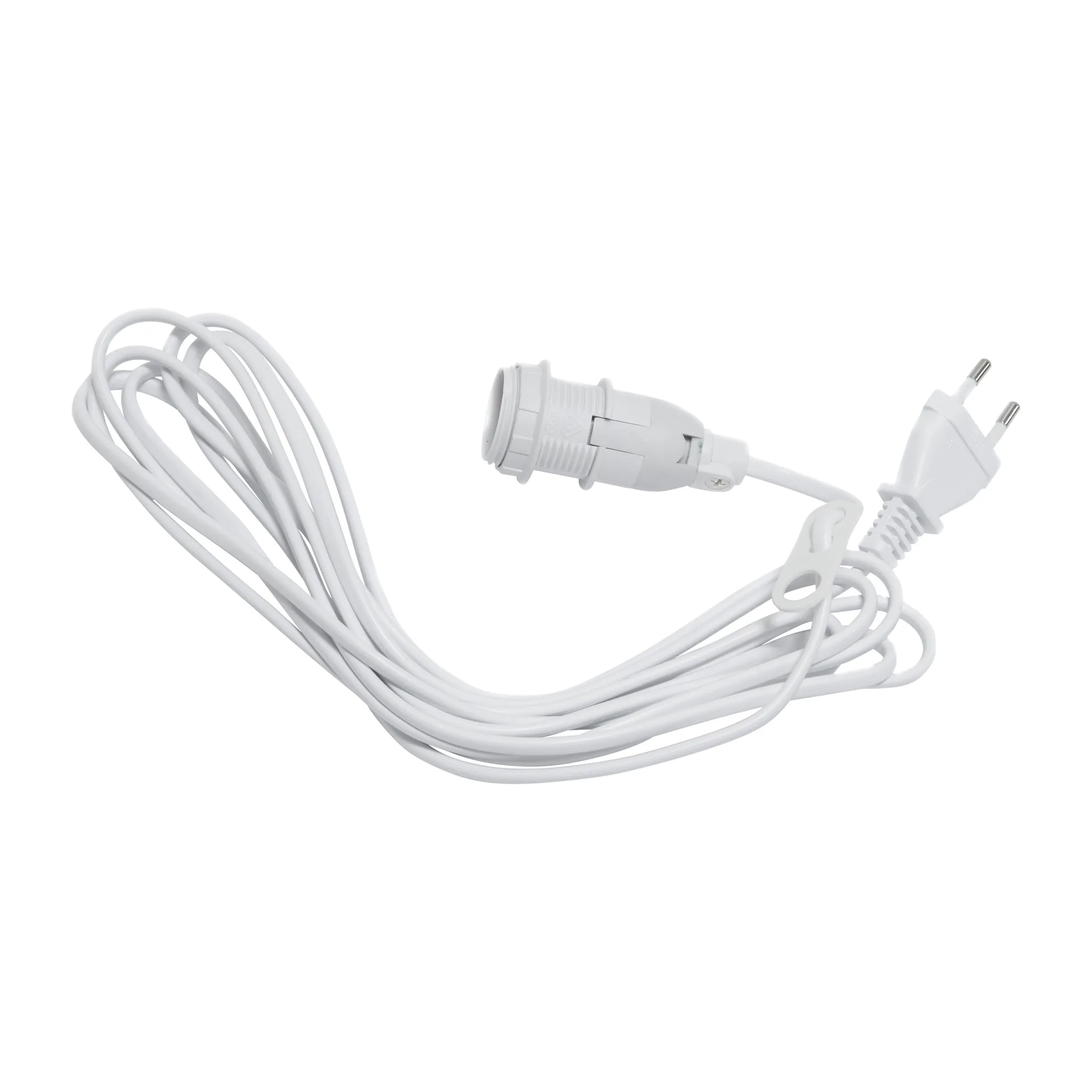 Star Trading Câble Basic E14 3,5 m Blanc