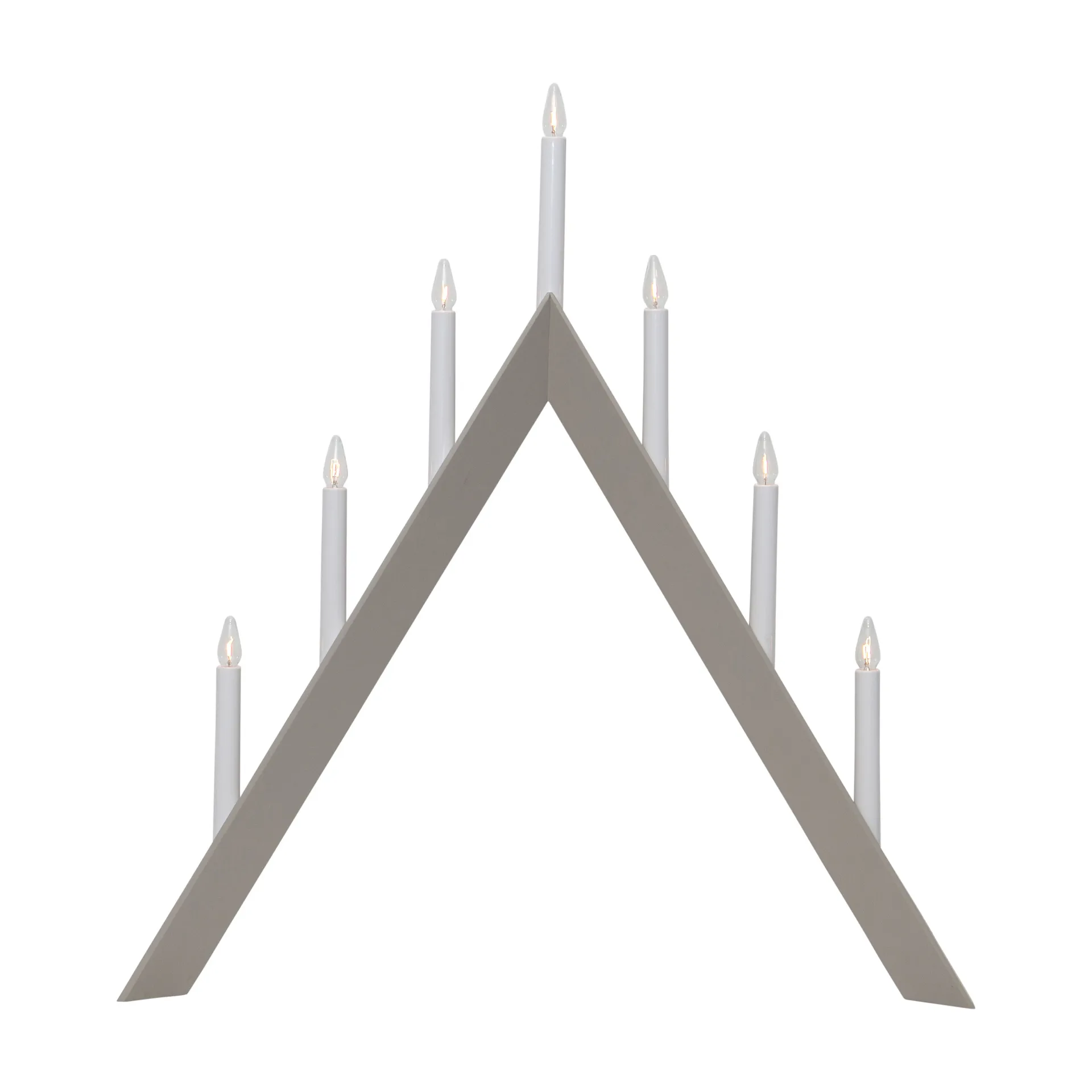 Star Trading Chandelier de l'Avent Arrow 64,5cm Beige