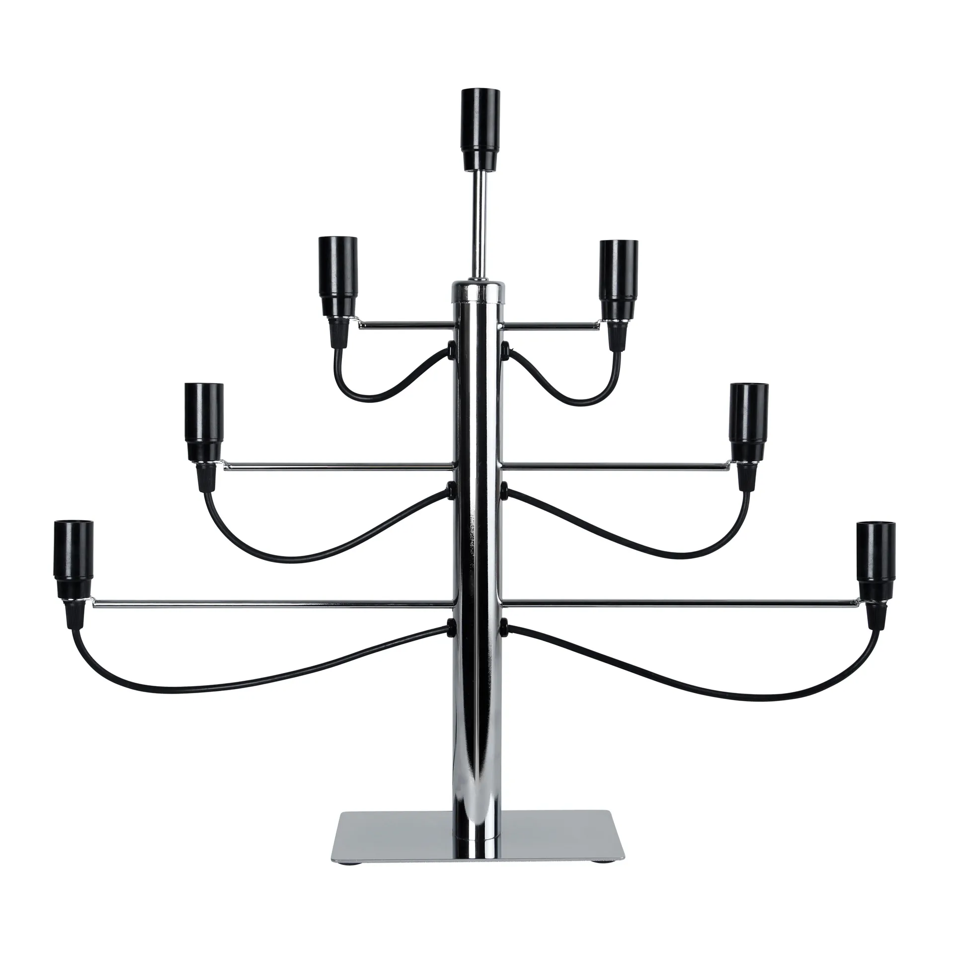 Star Trading Chandelier électrique Milano chrome