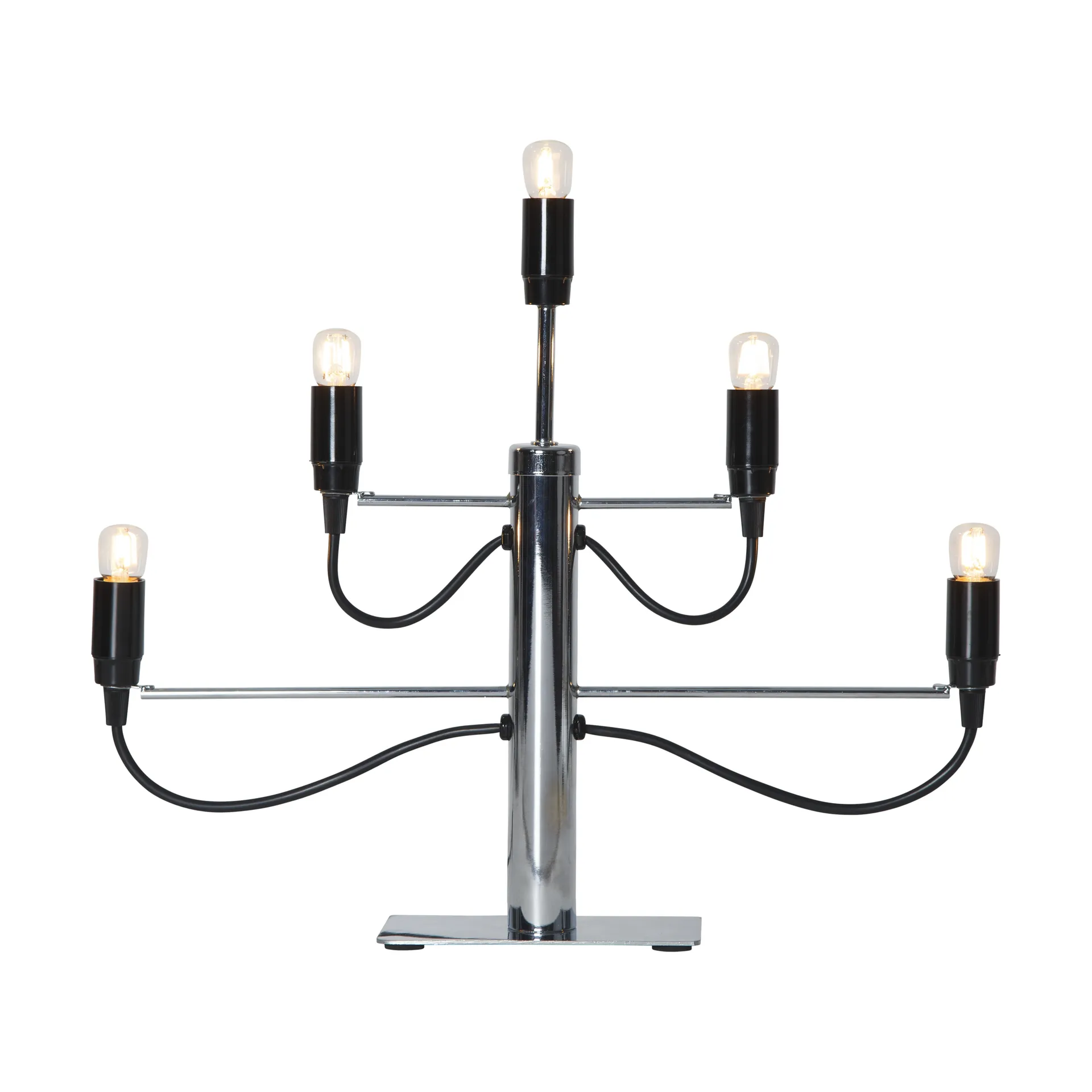 Star Trading Chandelier Milano 5 Chrome