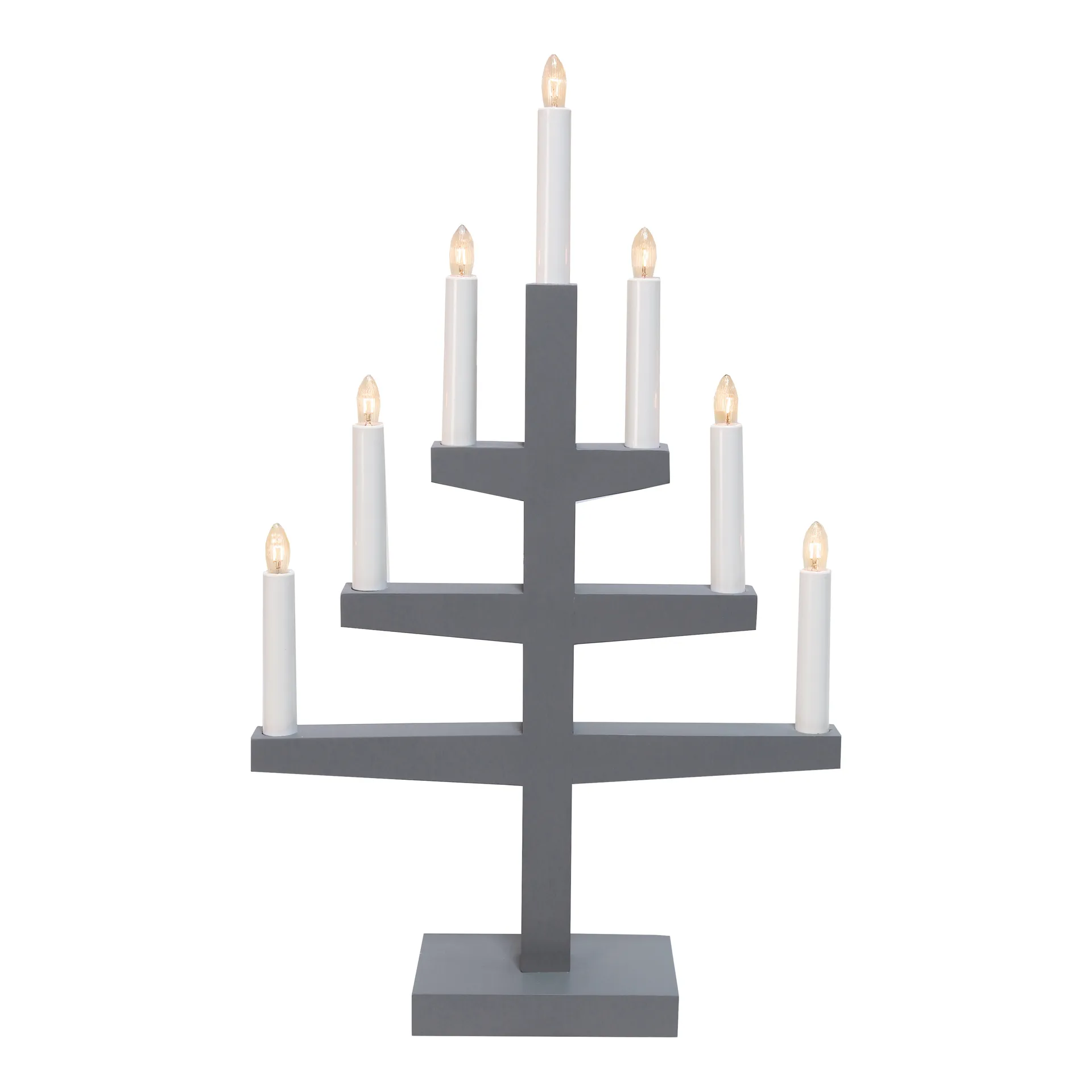 Star Trading Chandelier Trapp gris