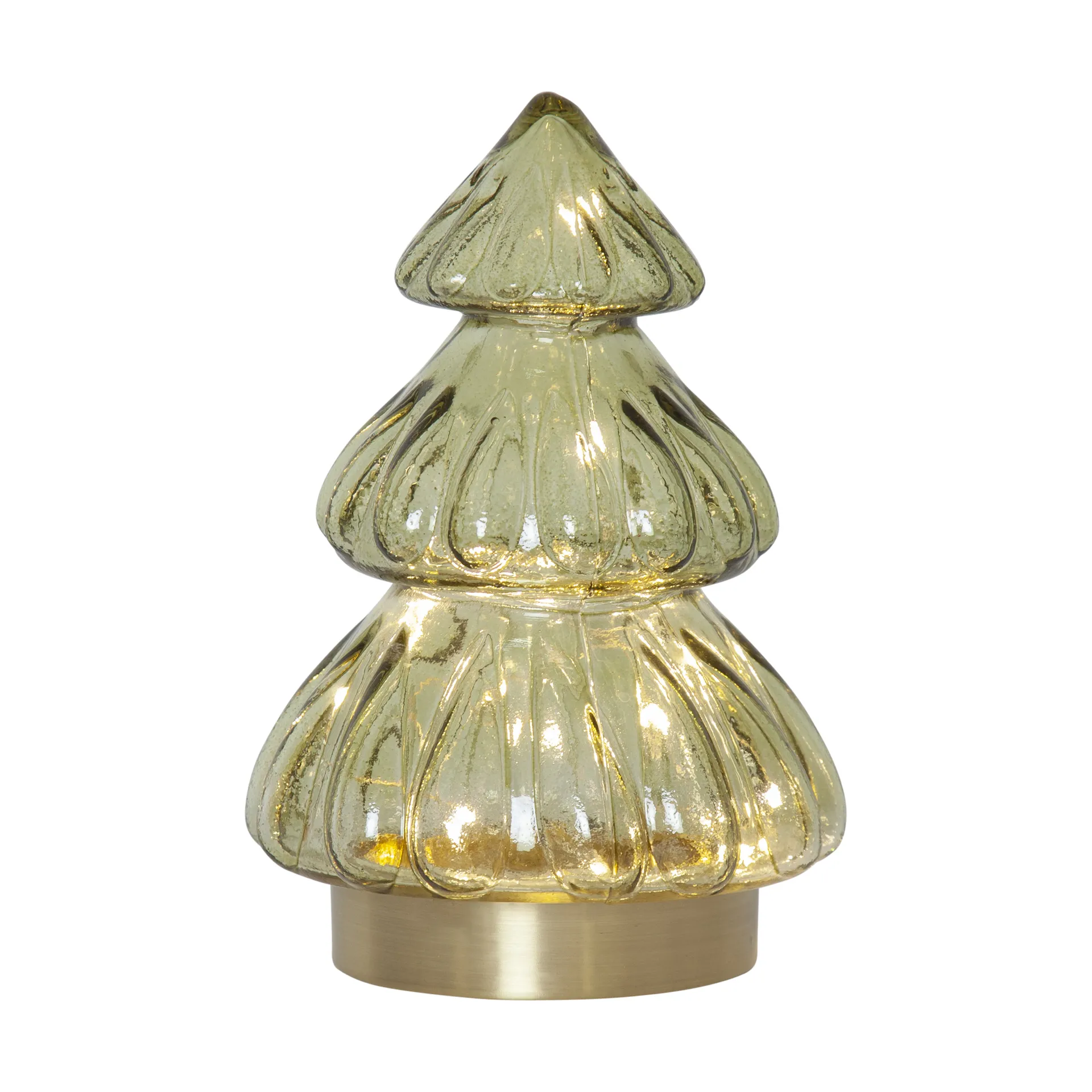 Star Trading Décoration de table Abete éclairage de Noël Vert