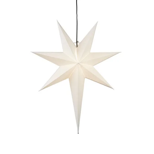 Star Trading Etoile de l'avent Frozen Blanc