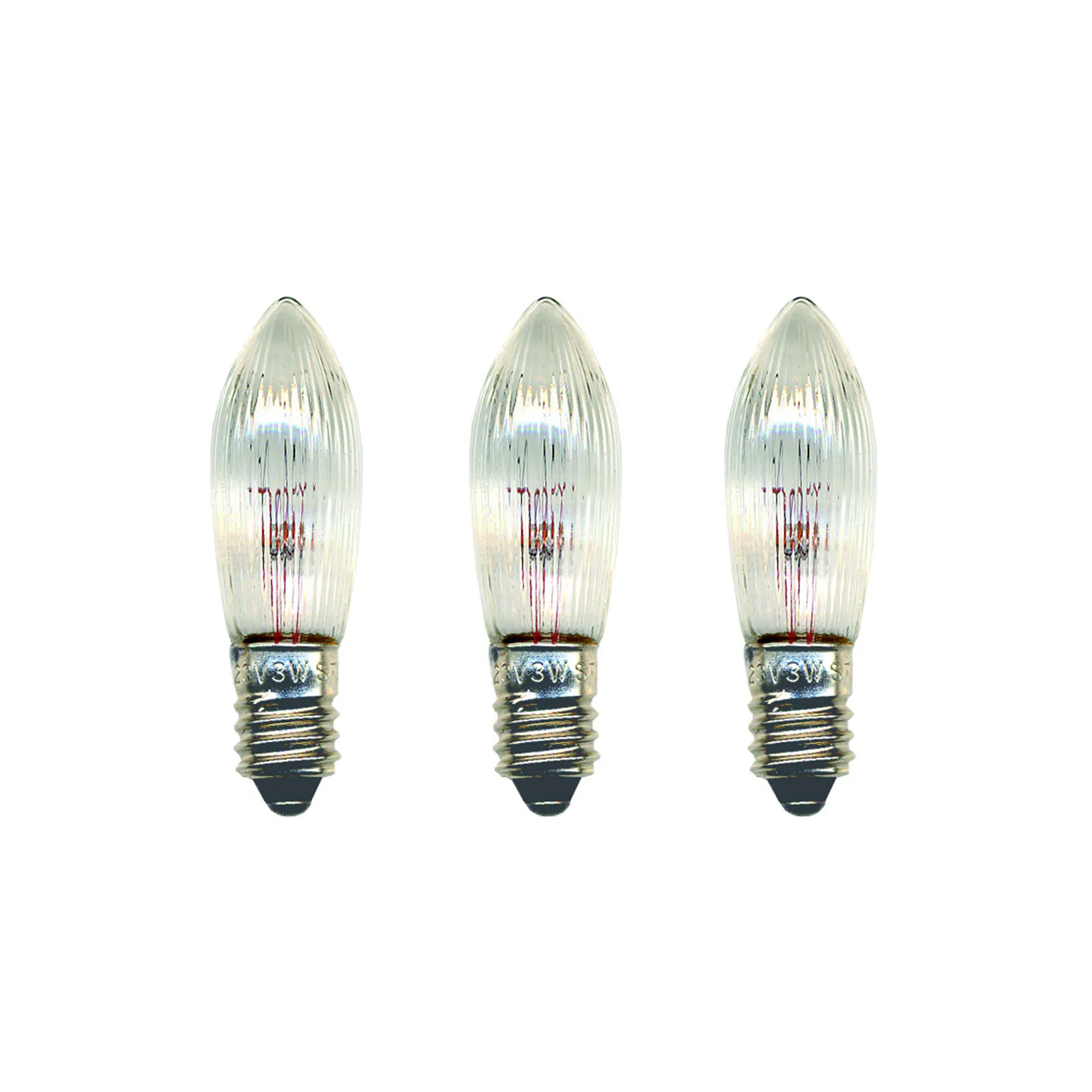 Star Trading Lot de 3 lampes de rechange E10 Star Trading 304-55 (7 bras)