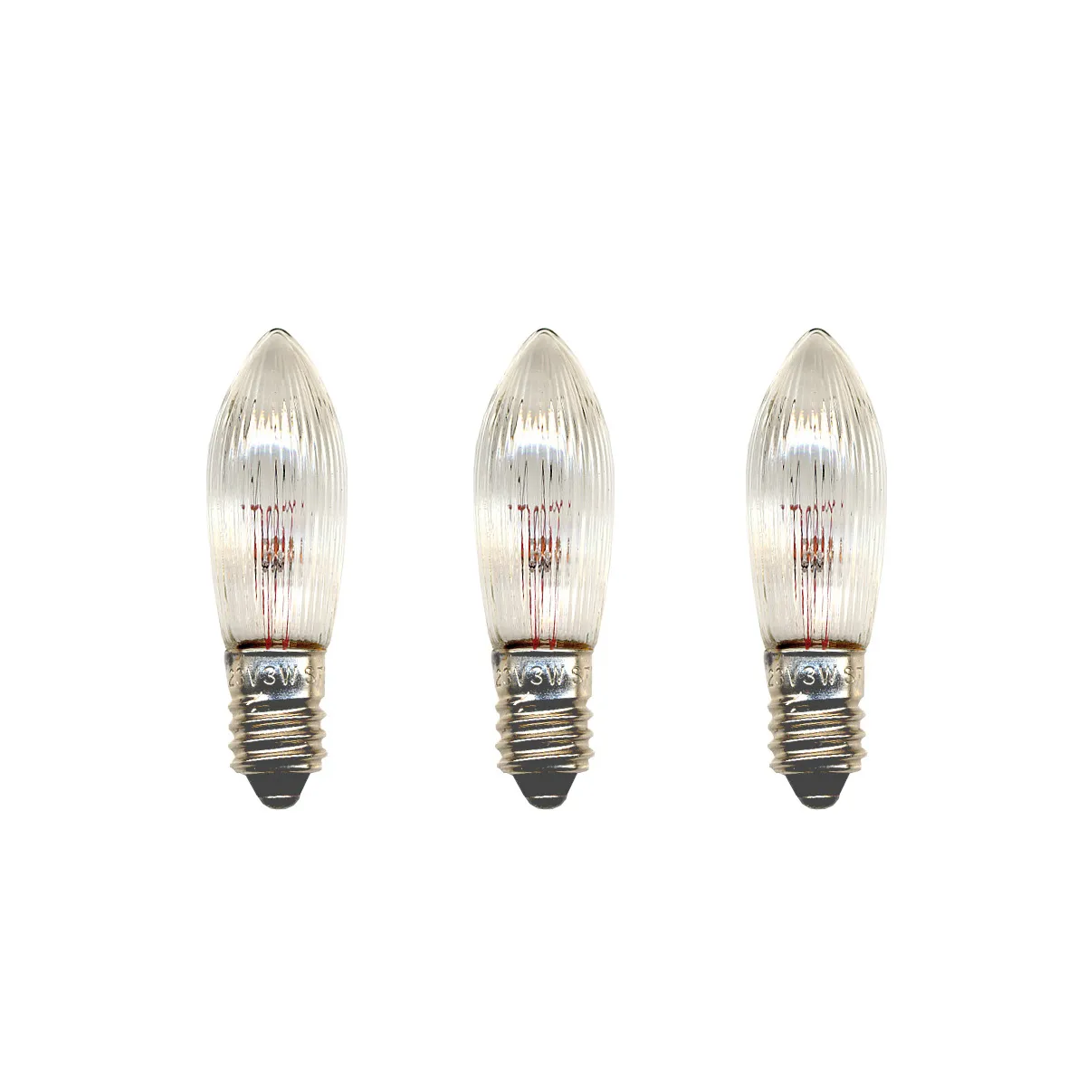 Star Trading Lot de 3 lampes de rechange E10 Star Trading 305-55 (5 bras)