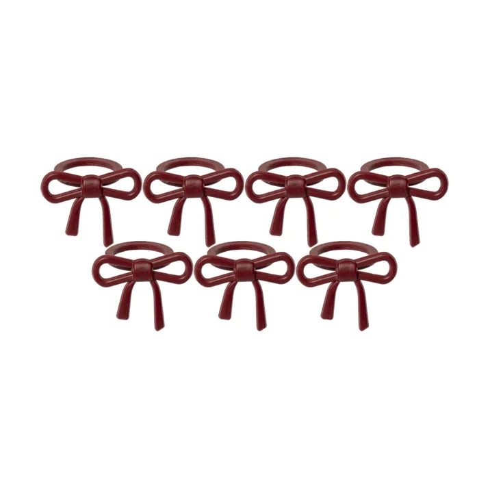 Star Trading Manchette de lumière Rosett Rrouge, lot de 7