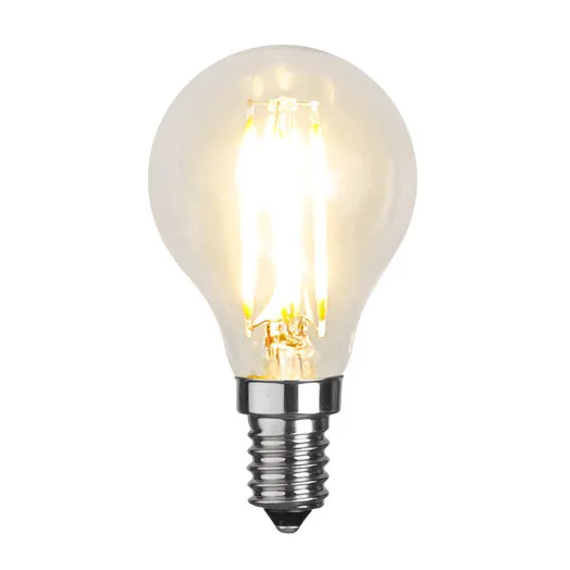 Star Trading Star Trading E14 LED filament clear 4,5 cm, 2700K