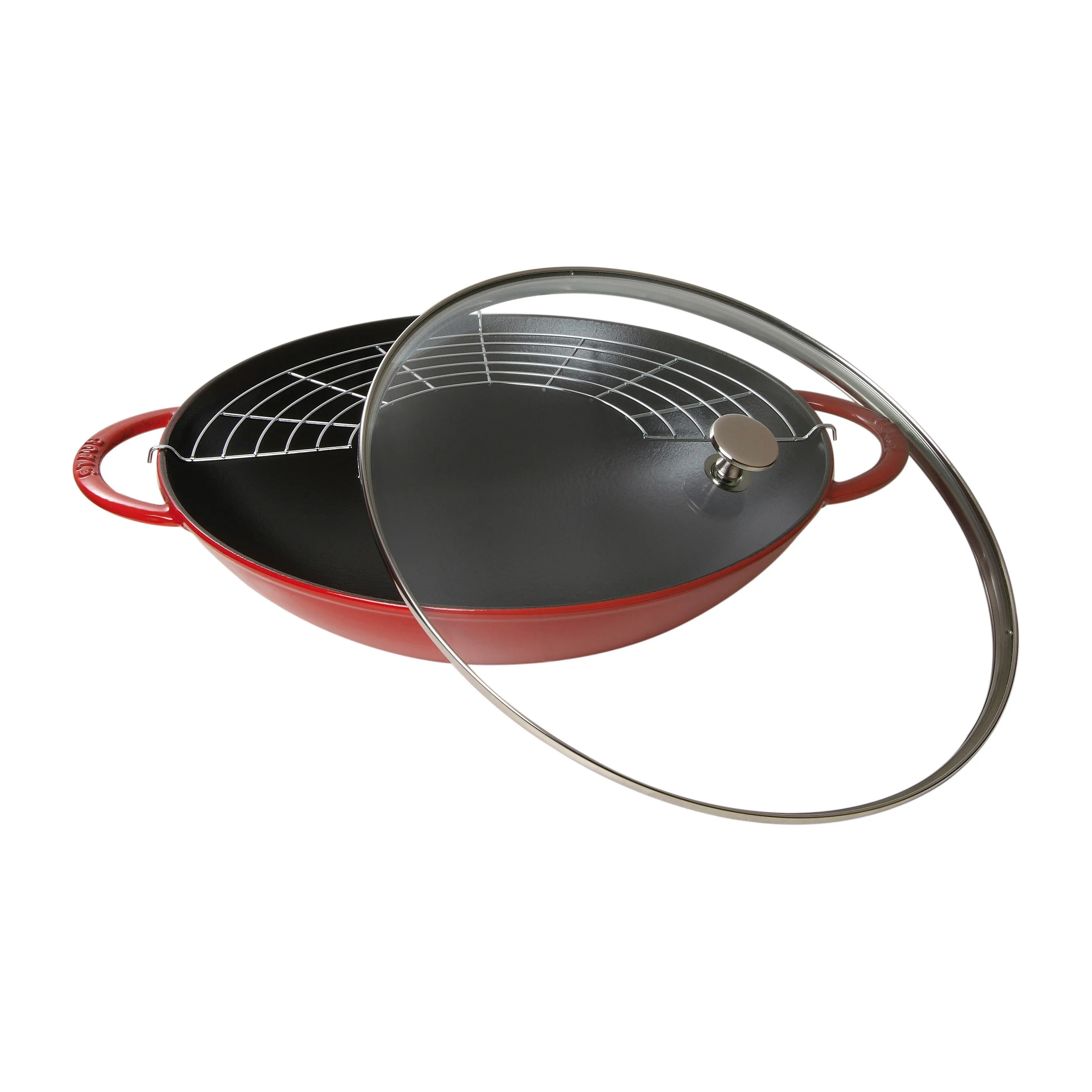 STAUB | ストウブ からのウォック ガラス蓋付 Ø37 cm 5.7 L