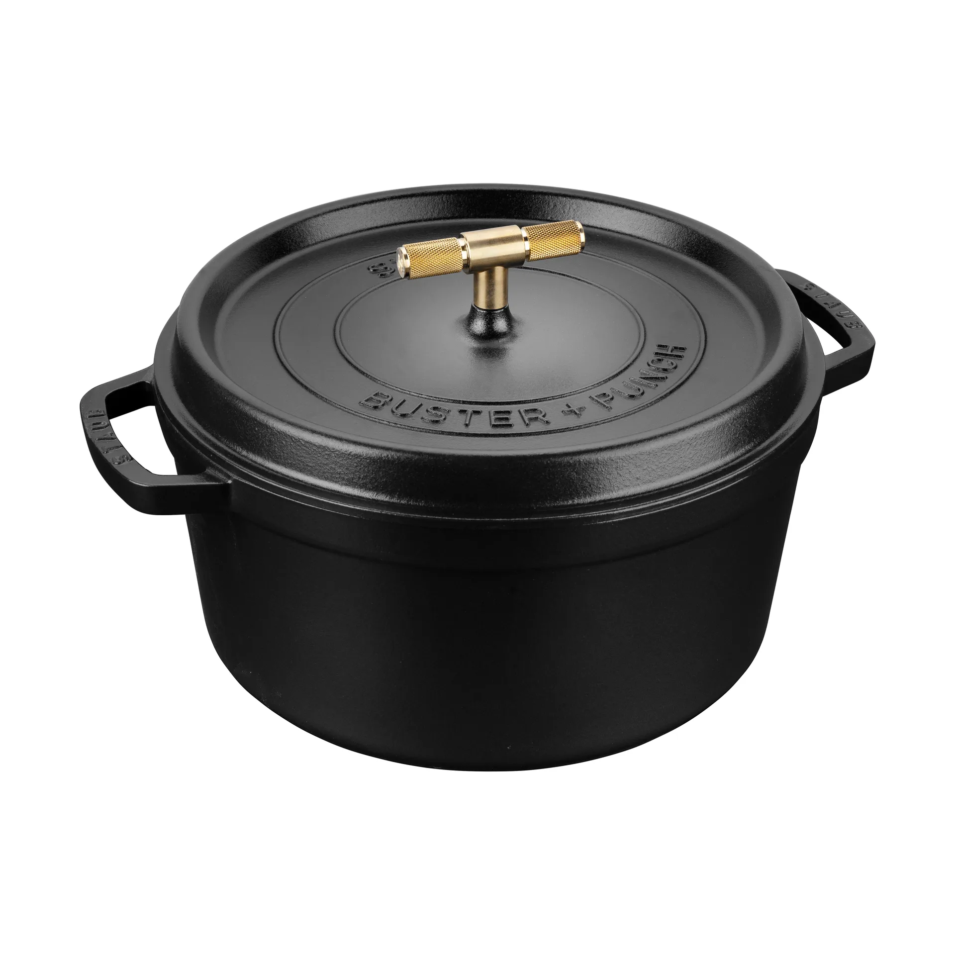 STAUB Buster & Punch gryde støbejern messing 6,75 L