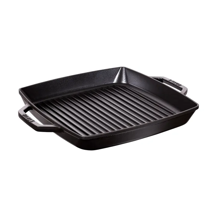 STAUB | ストウブ からのストウブ Pure グリルパン 鋳鉄 スクエア bck