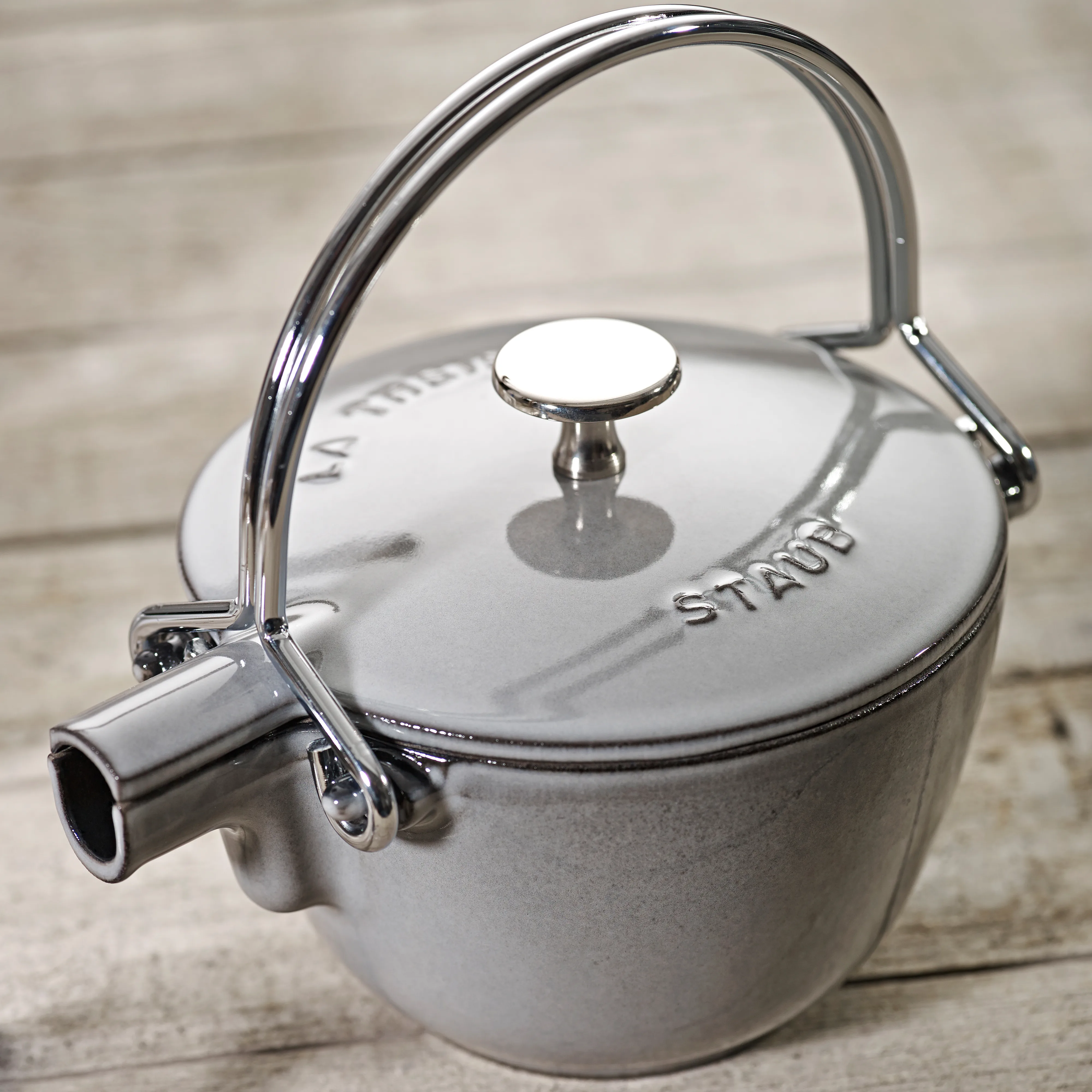 STAUB ラウンドティーポット　グレー STAUB | ストウブ からのSTAUB ティーポット ラウンド 1.15 L