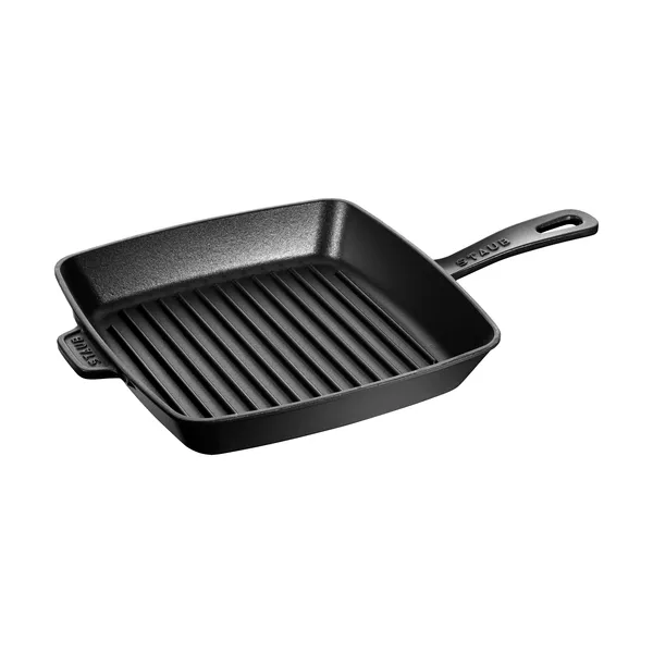 Staub American grillpanna gjutjärn, 26x26 cm