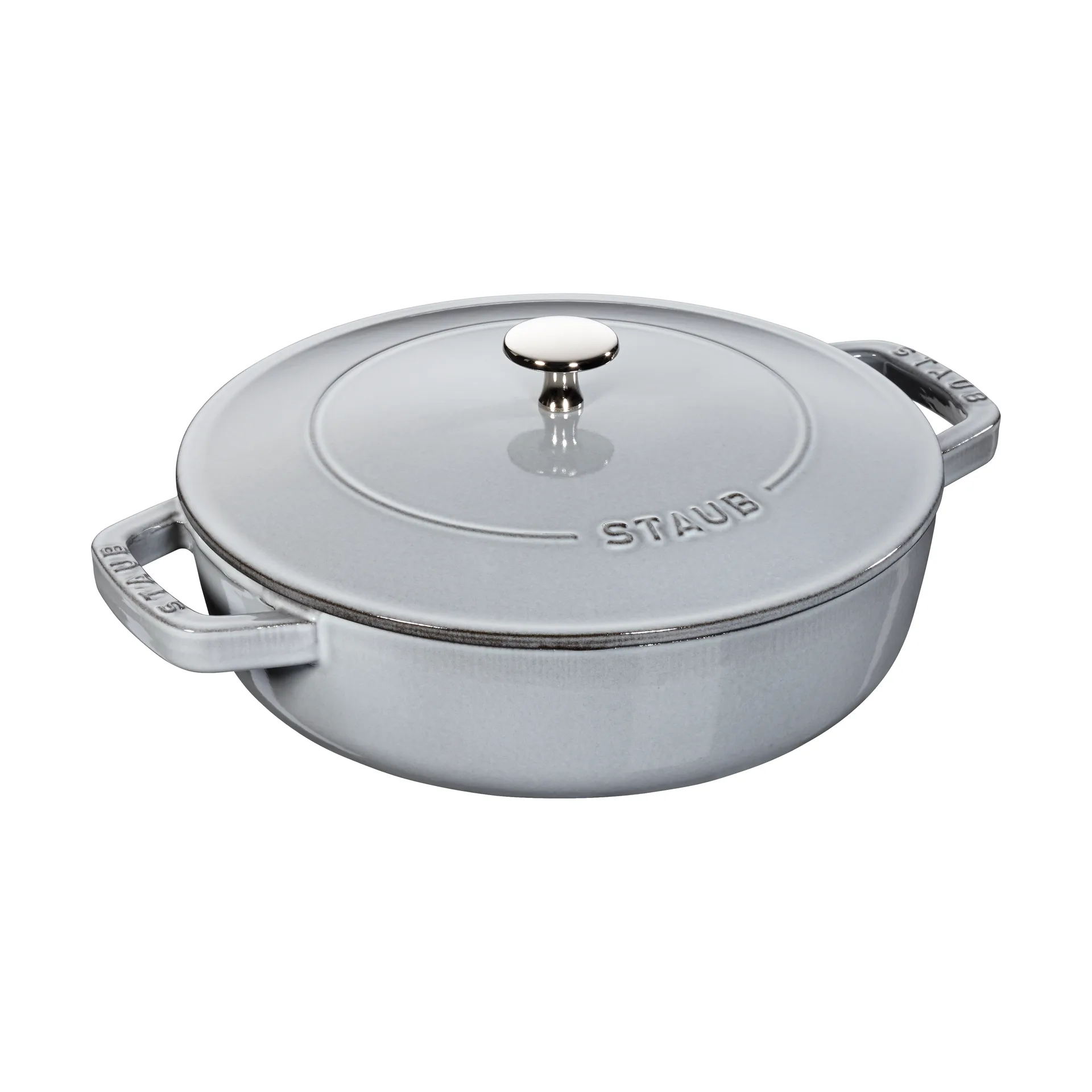 STAUB Staub Chistera sauterpande støbejern Ø24 cm Grafitgrå