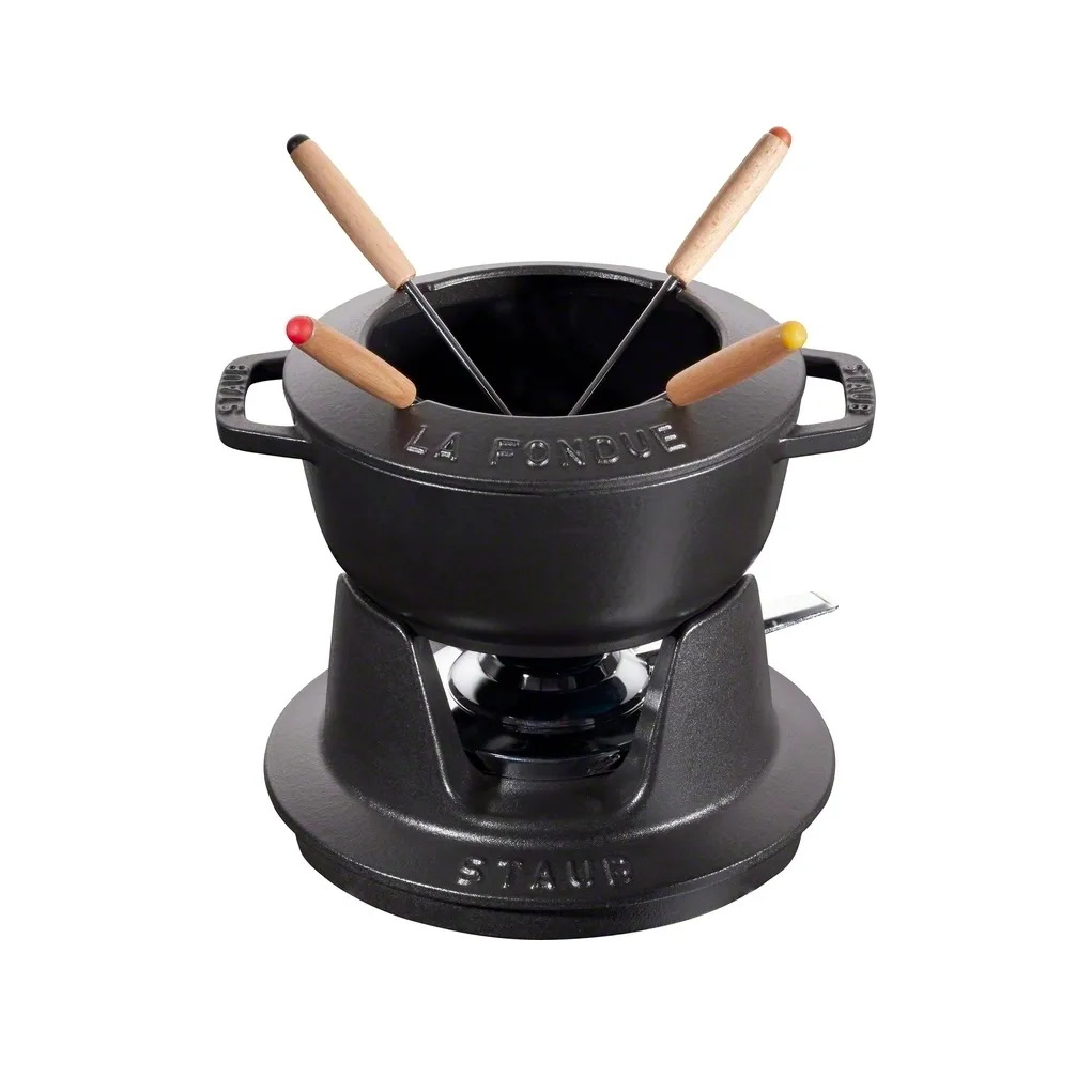 STAUB Staub fonduesæt 1,1 l Sort