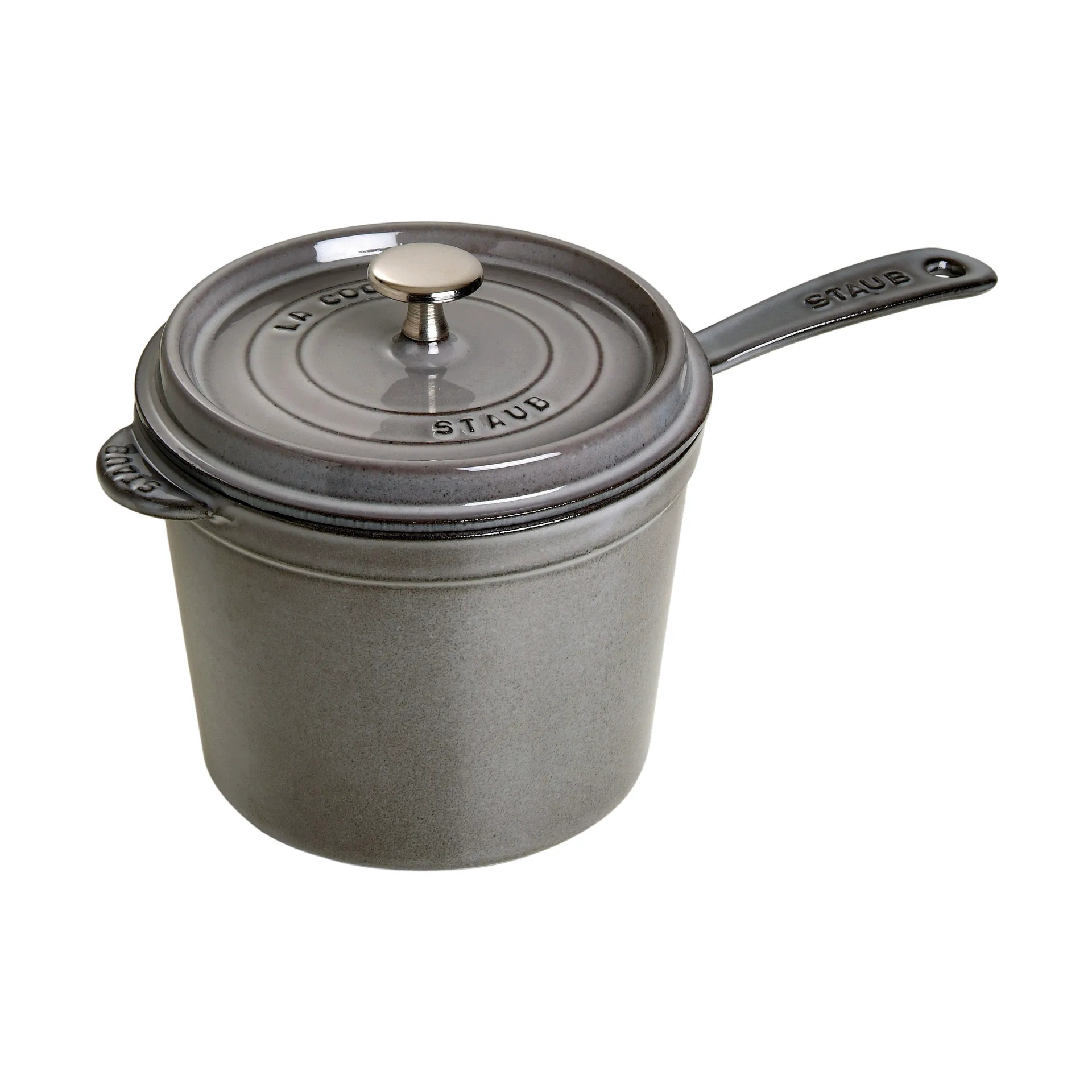 STAUB Staub La Cocotte kasserolle høj grafitgrå 2,8 L