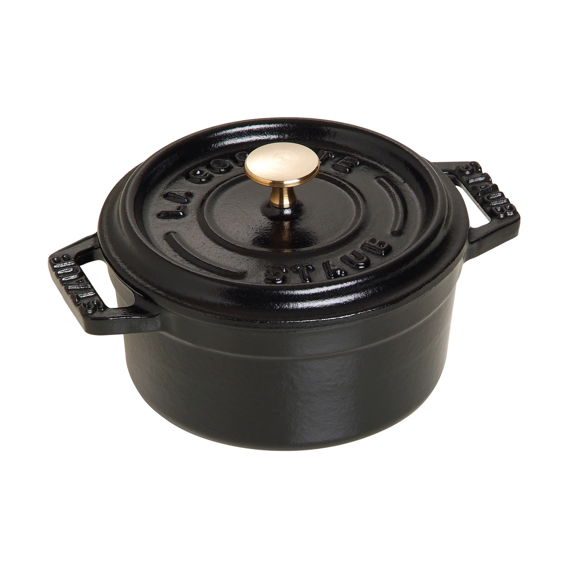 Staub Minis, Enkelt pande, Sort, Støbejern, 0,25 L, 10 cm, 700 g