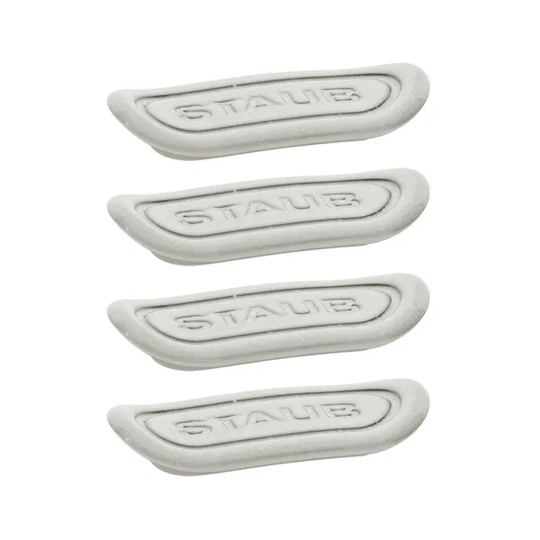 Staub New White Truffle bestickhållare 4-pack, 6 cm