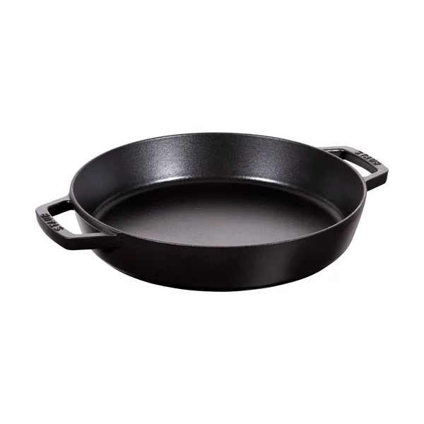 Staub paellapanna gjutjärn 2 handtag Ø34 cm