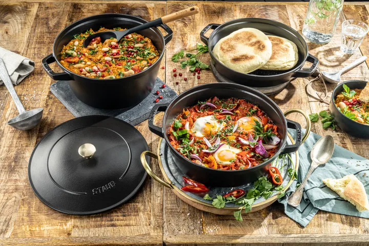 STAUB☆5点セット Staub Pot & saucepan set stackable 5 pieces - STAUB | KitchenTime