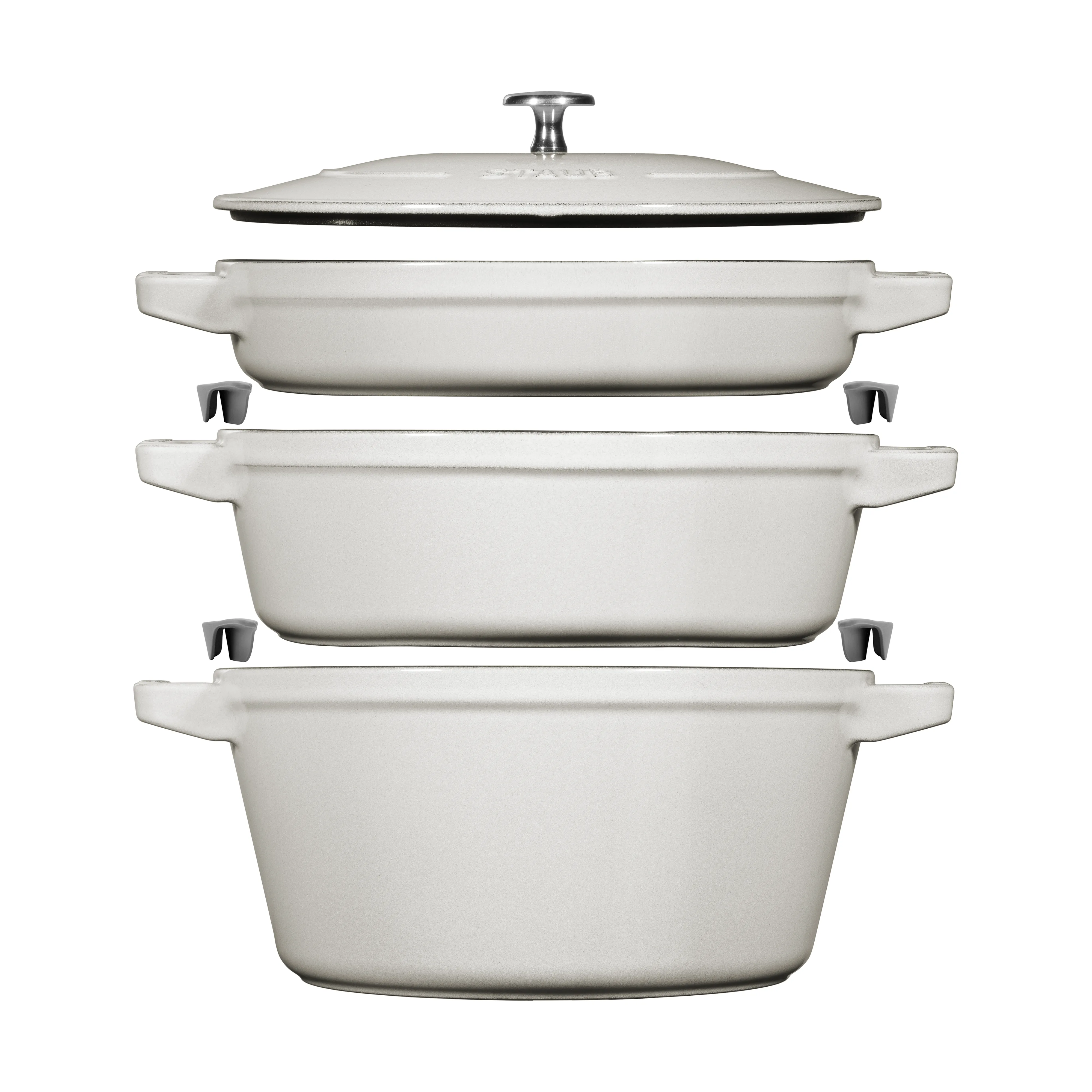 Staub Pot & saucepan set stackable 5 pieces - STAUB | KitchenTime