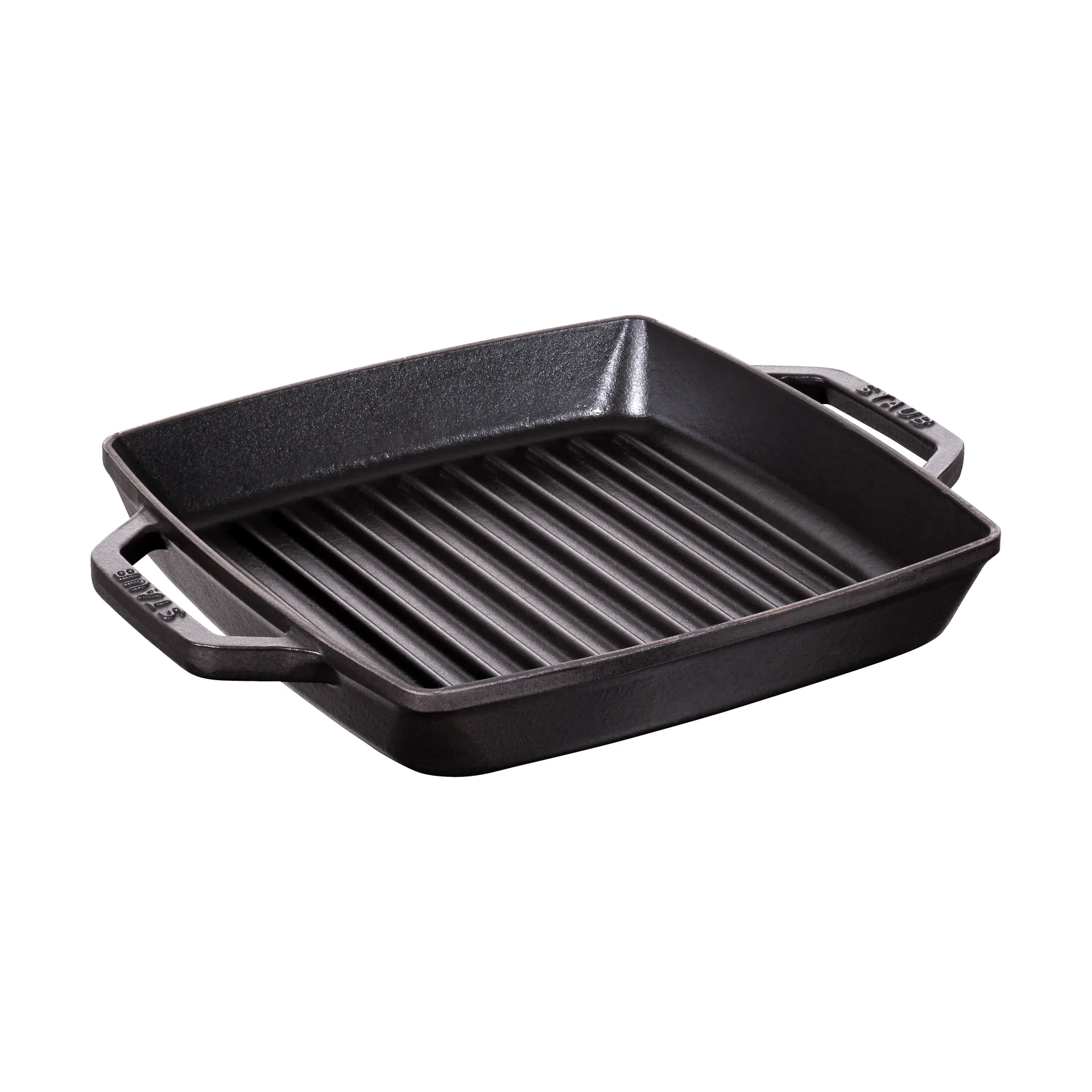 STAUB Staub Pure grillpande støbejern kvadratisk sort 23 cm