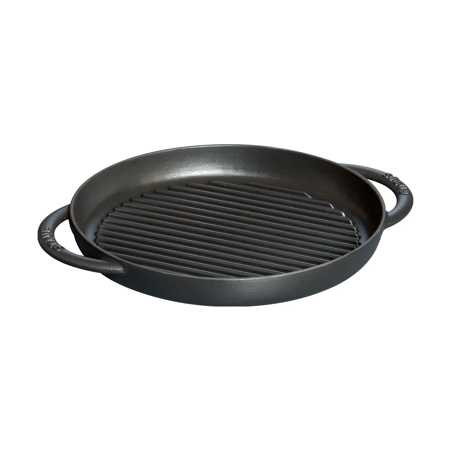 STAUB Staub Pure grillpande støbejern rund sort Ø26 cm billede