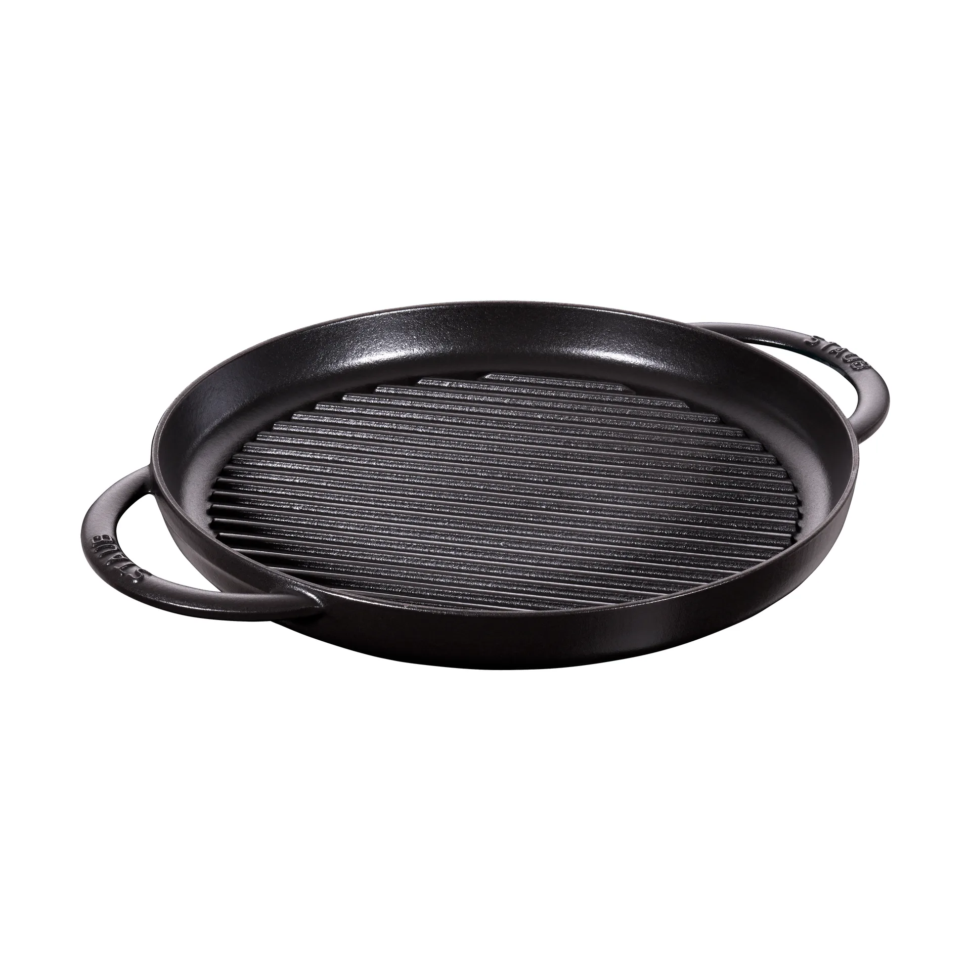 STAUB Staub Pure grillpande støbejern rund sort Ø30 cm