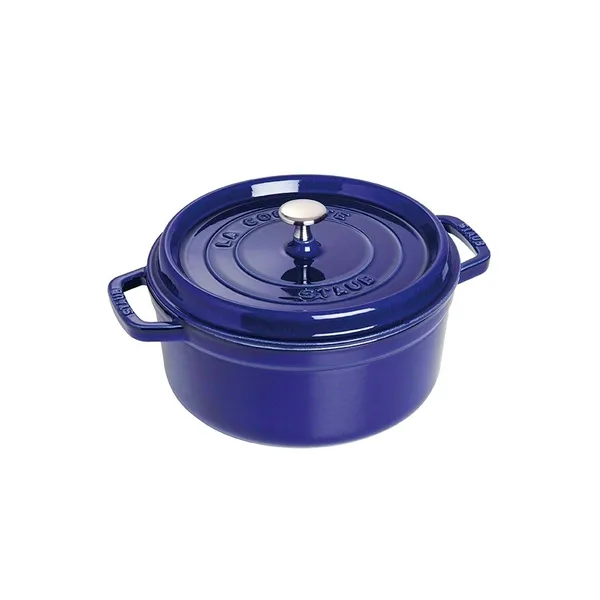 Staub rund gryta i gjutjärn, tre lager emalj 3,8 l