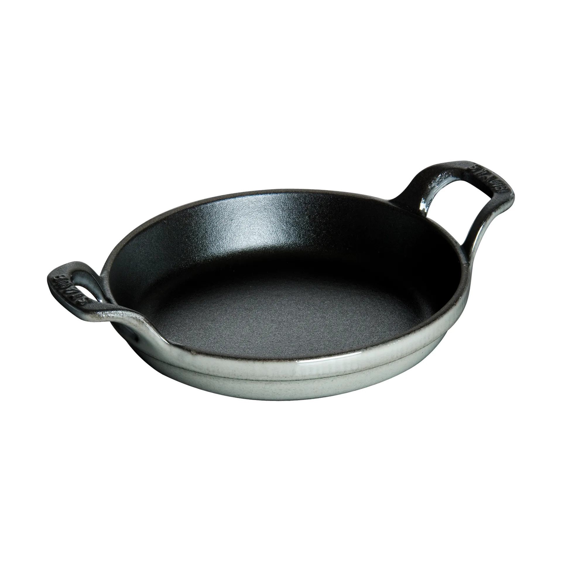 STAUB Staub rund ovnfast form støbejern Ø20 cm Grafitgrå