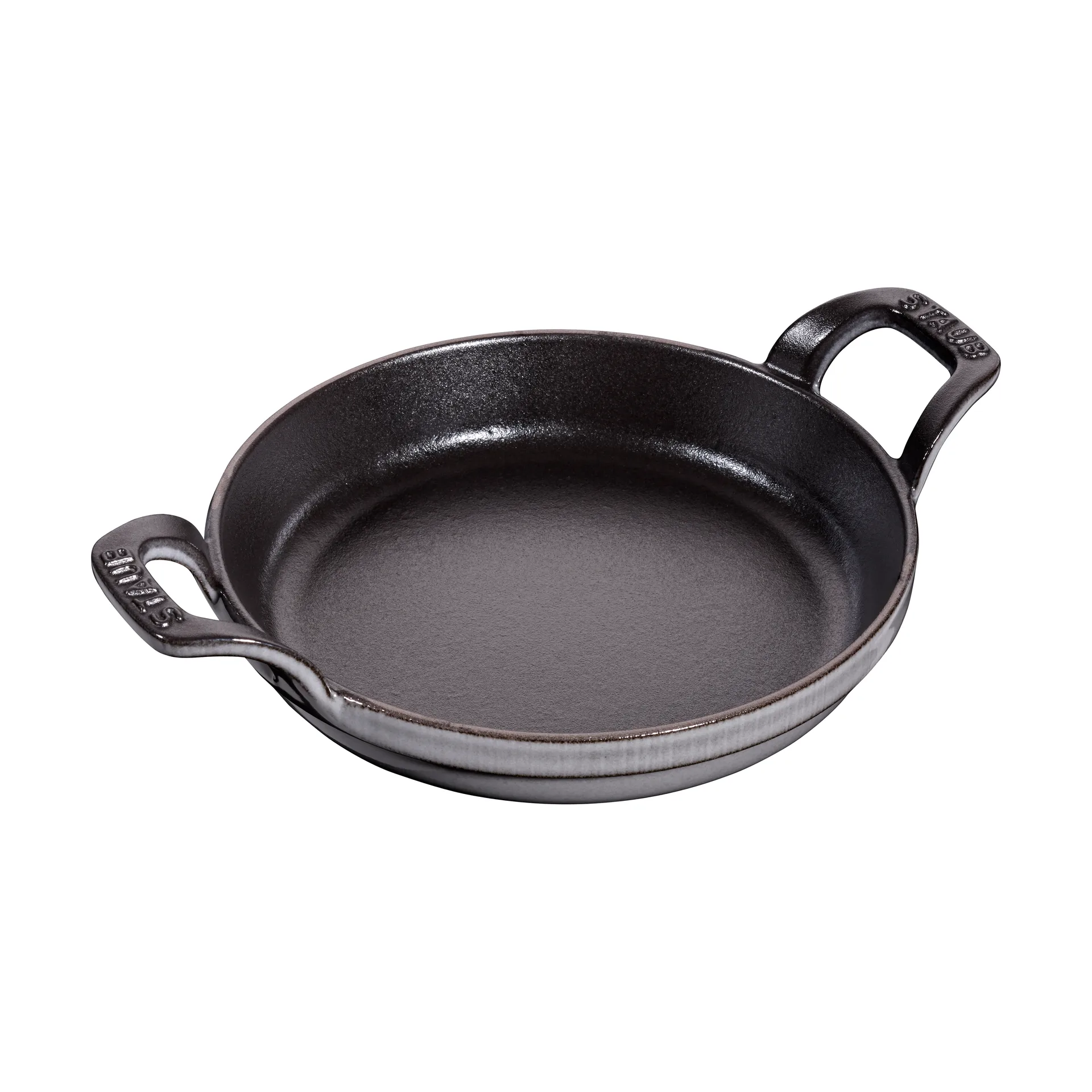 STAUB Staub rund ugnsform gjutjärn Ø16 cm Grafitgrå