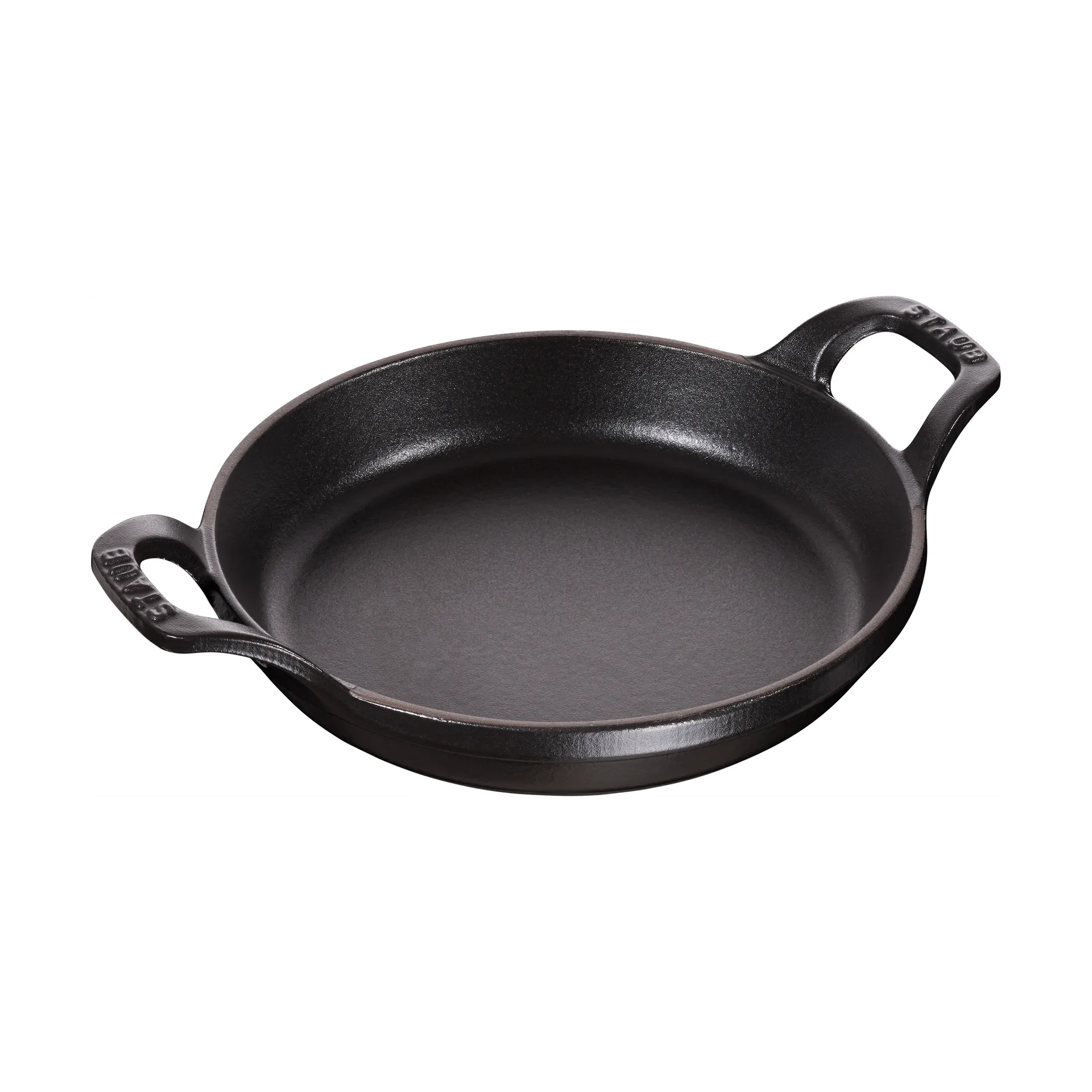 STAUB Staub rund ugnsform gjutj&auml;rn &Oslash;16 cm Svart