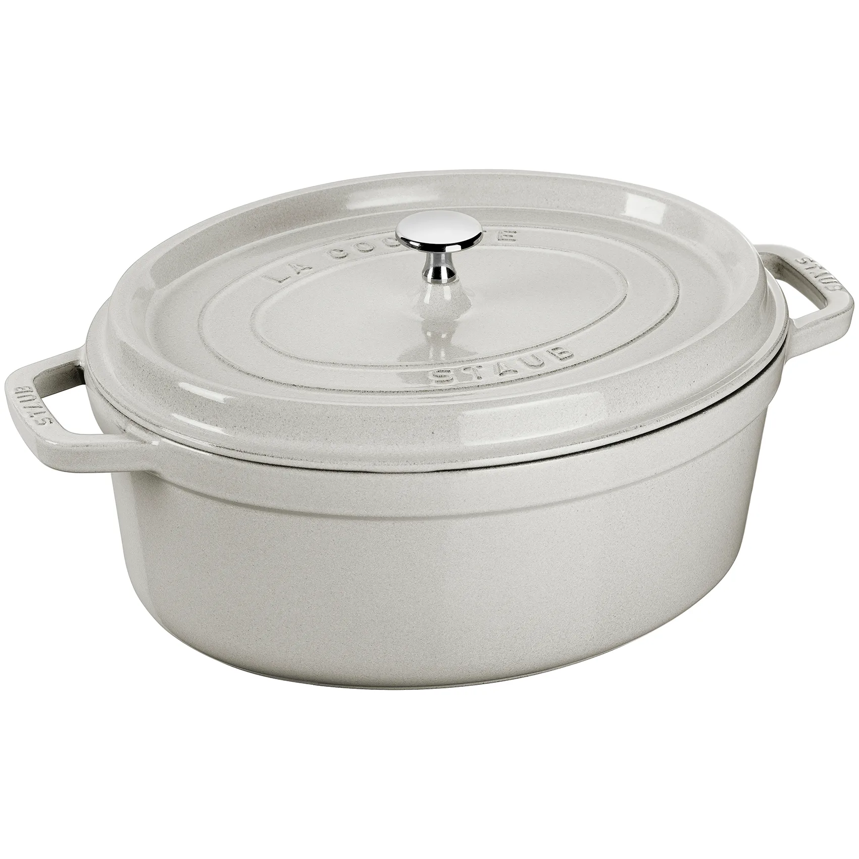 STAUB Staub White Truffle stoofpan ovaal 8 l